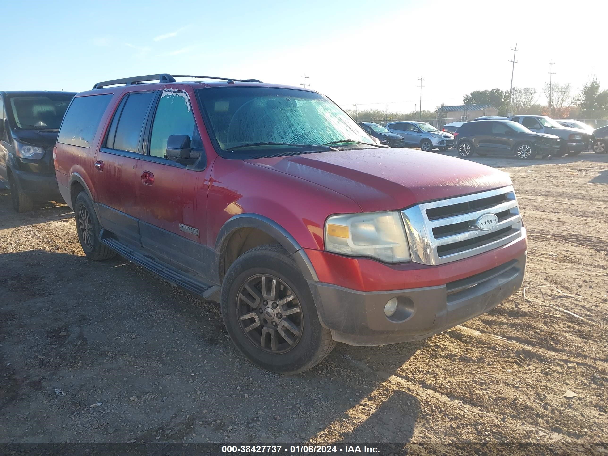 ford expedition 2007 1fmfk15557la38133