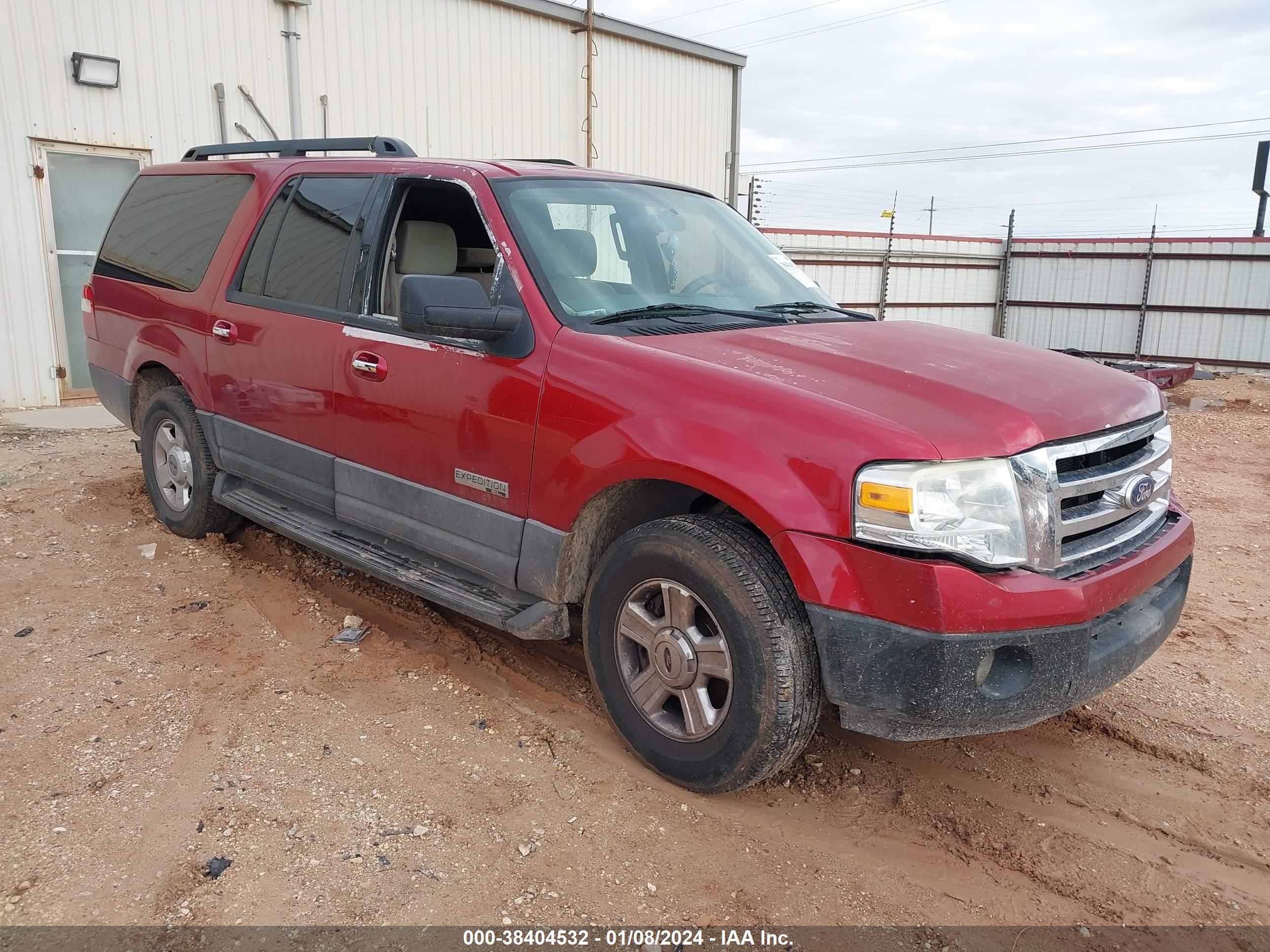 ford expedition 2007 1fmfk155x7la59009