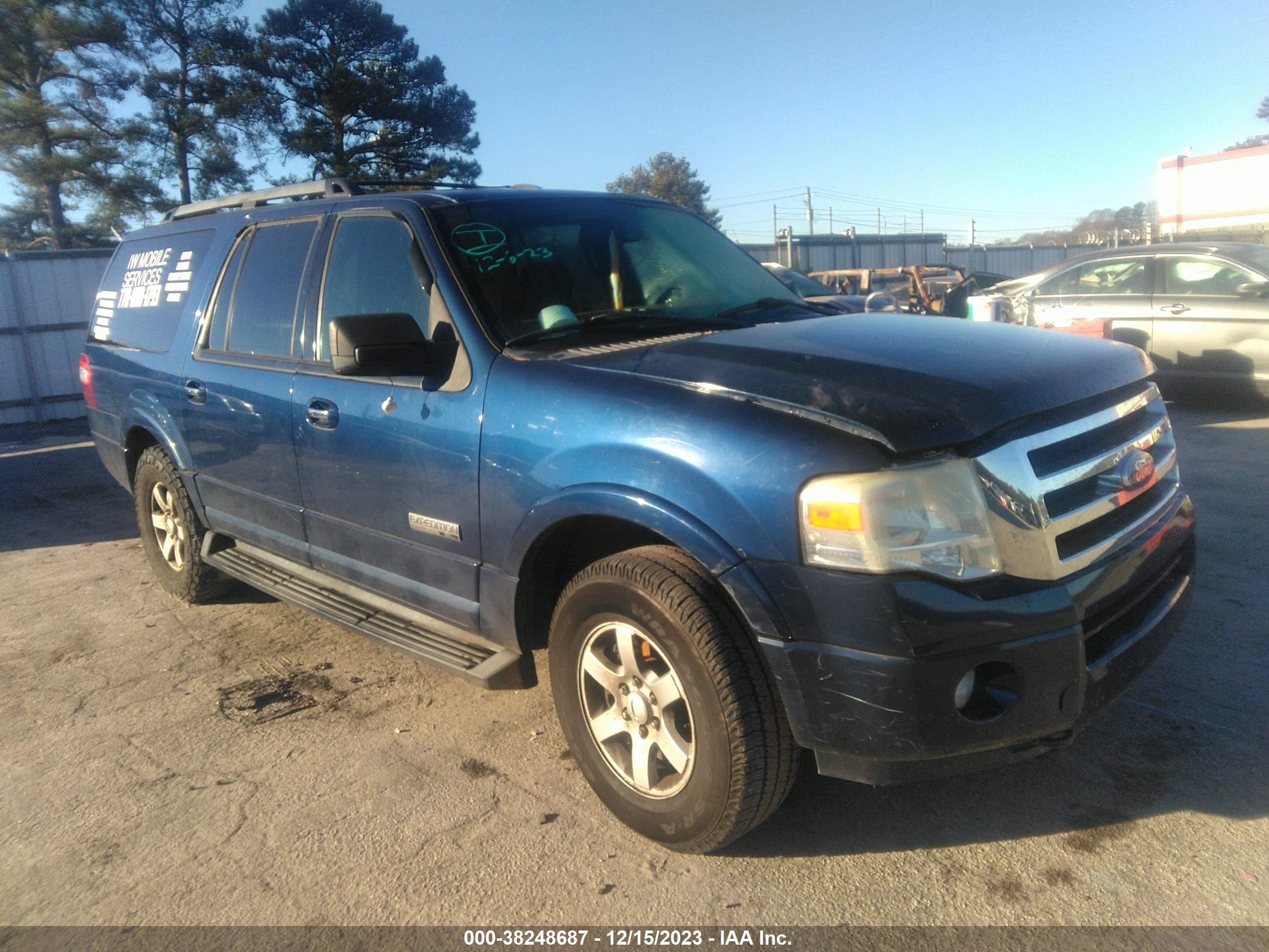 ford expedition 2008 1fmfk16558la60536