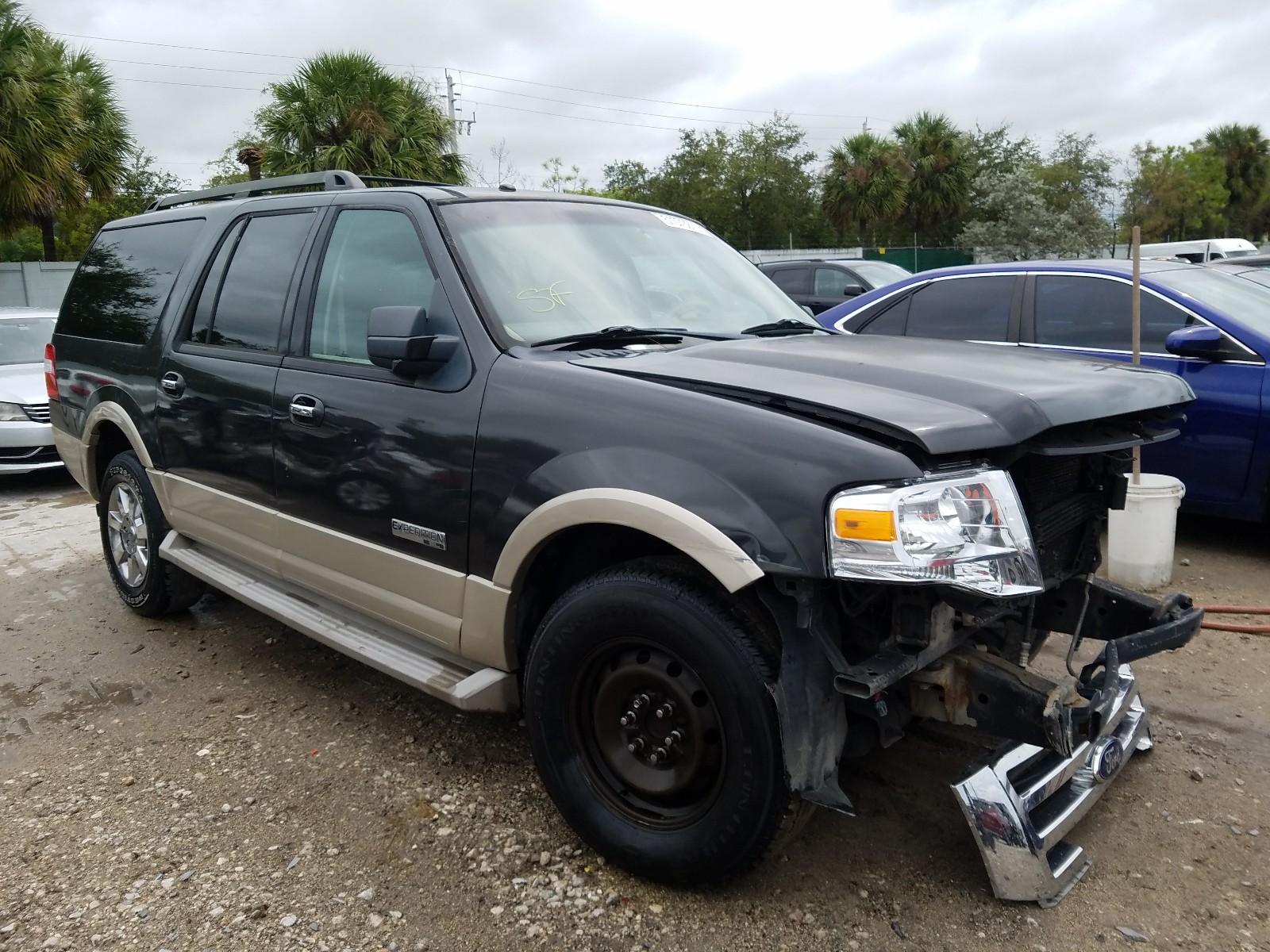 ford expedition 2007 1fmfk17587la13031