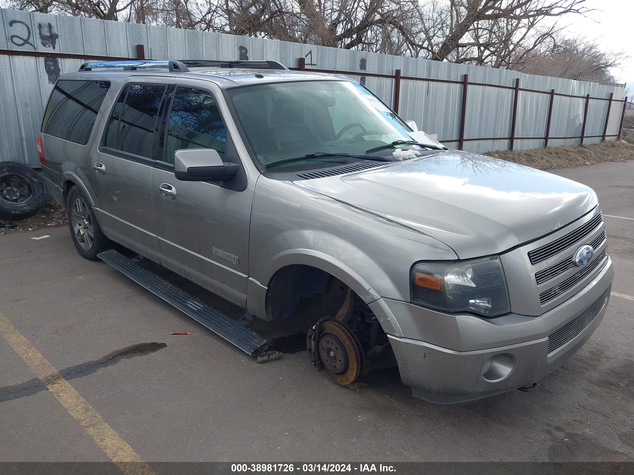 ford expedition 2008 1fmfk20538la83828