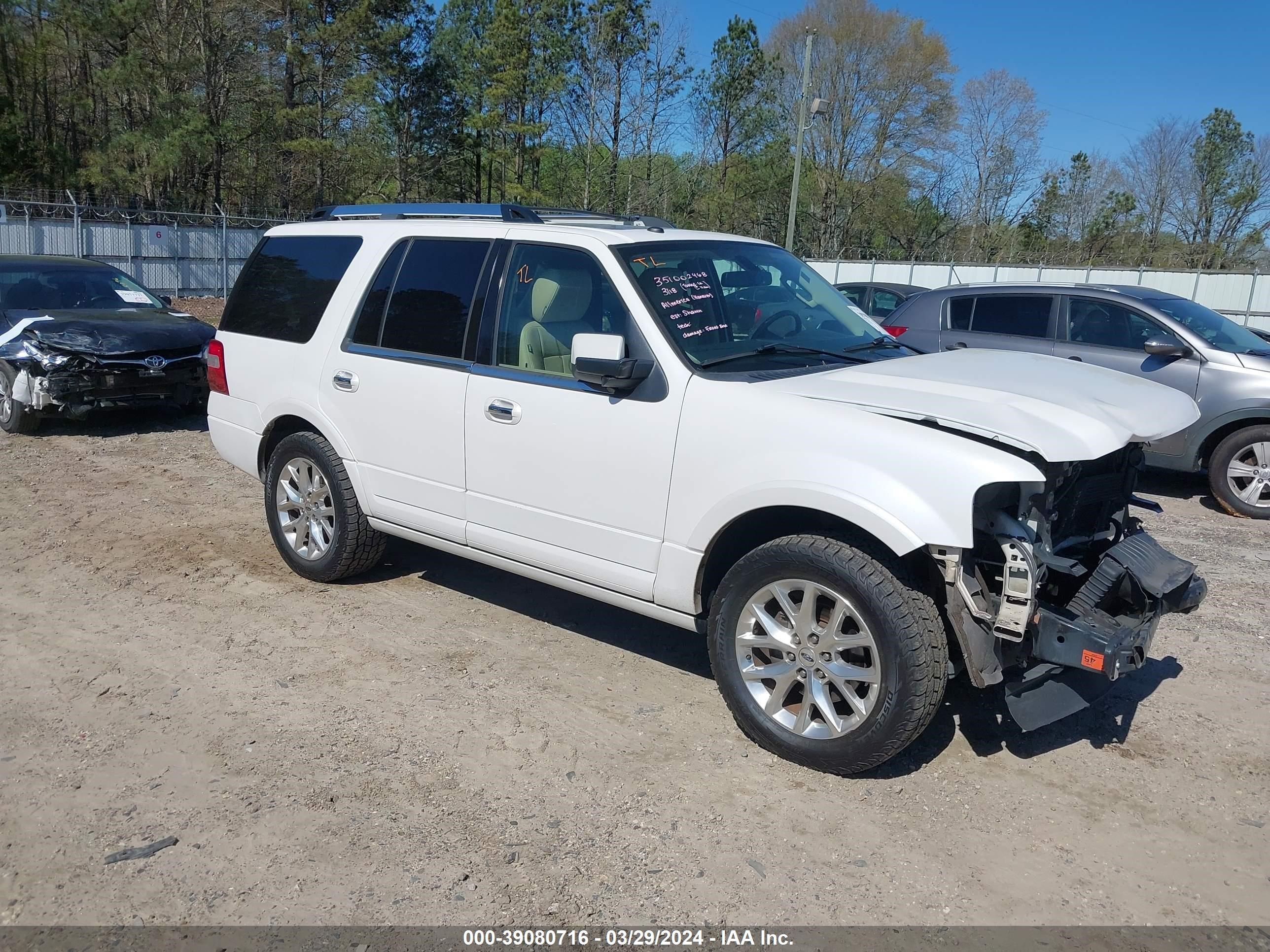 ford expedition 2016 1fmju1kt3gef05447