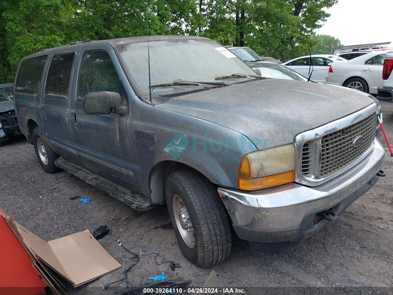ford excursion 2000 1fmnu40s2yed28484