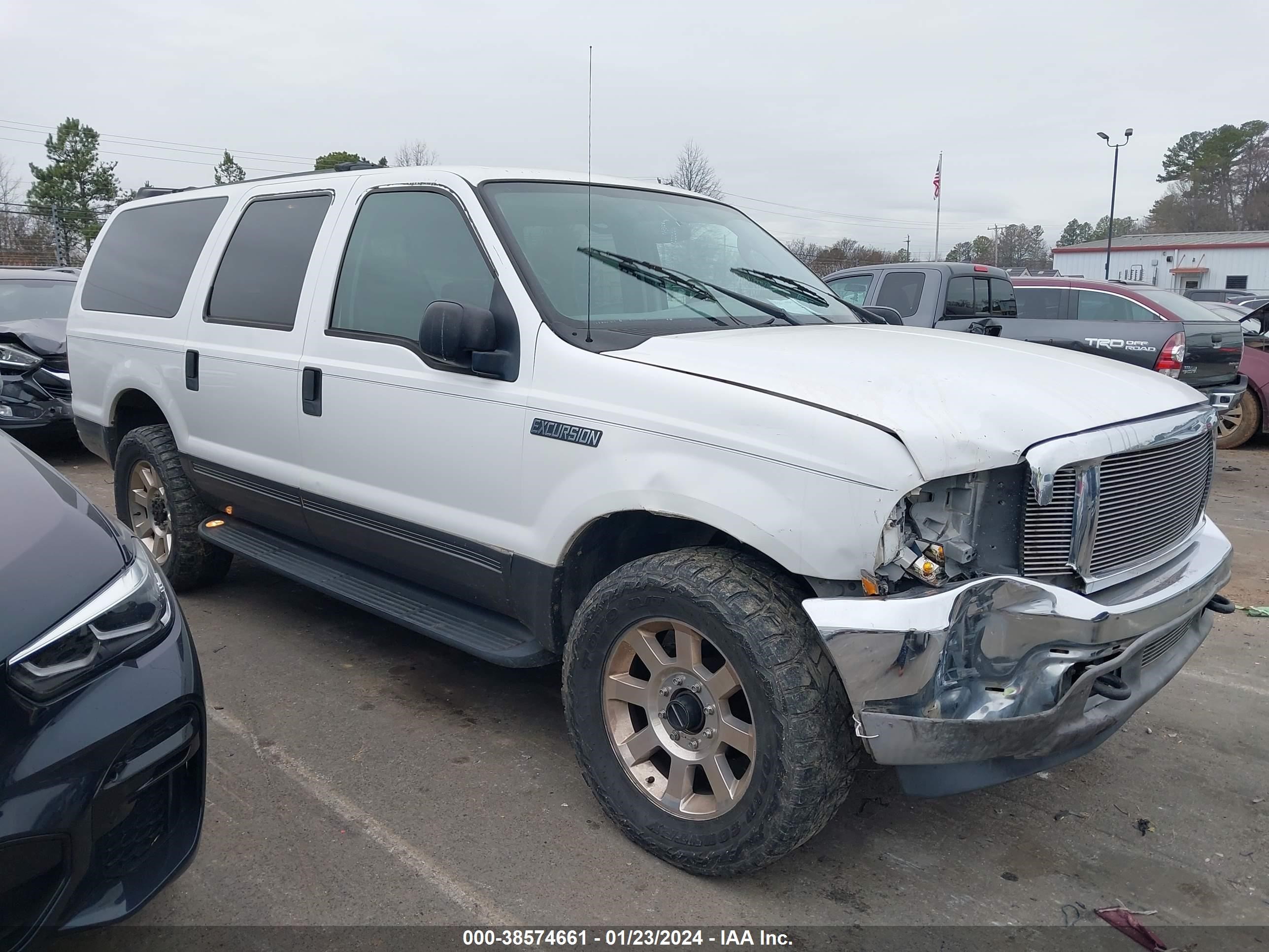 ford excursion 2003 1fmnu41l63ed06925