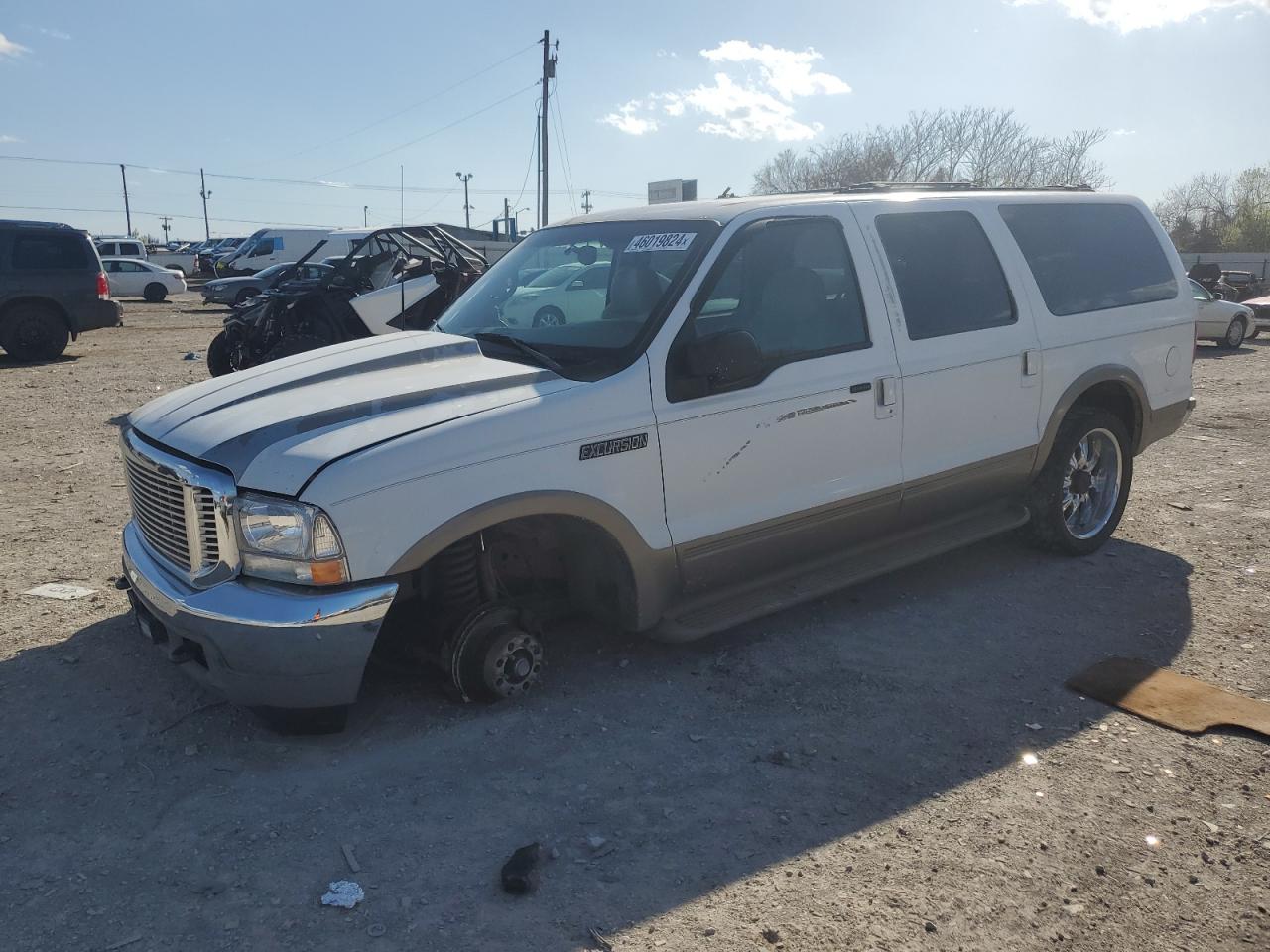 ford excursion 2001 1fmnu42l71ea18830