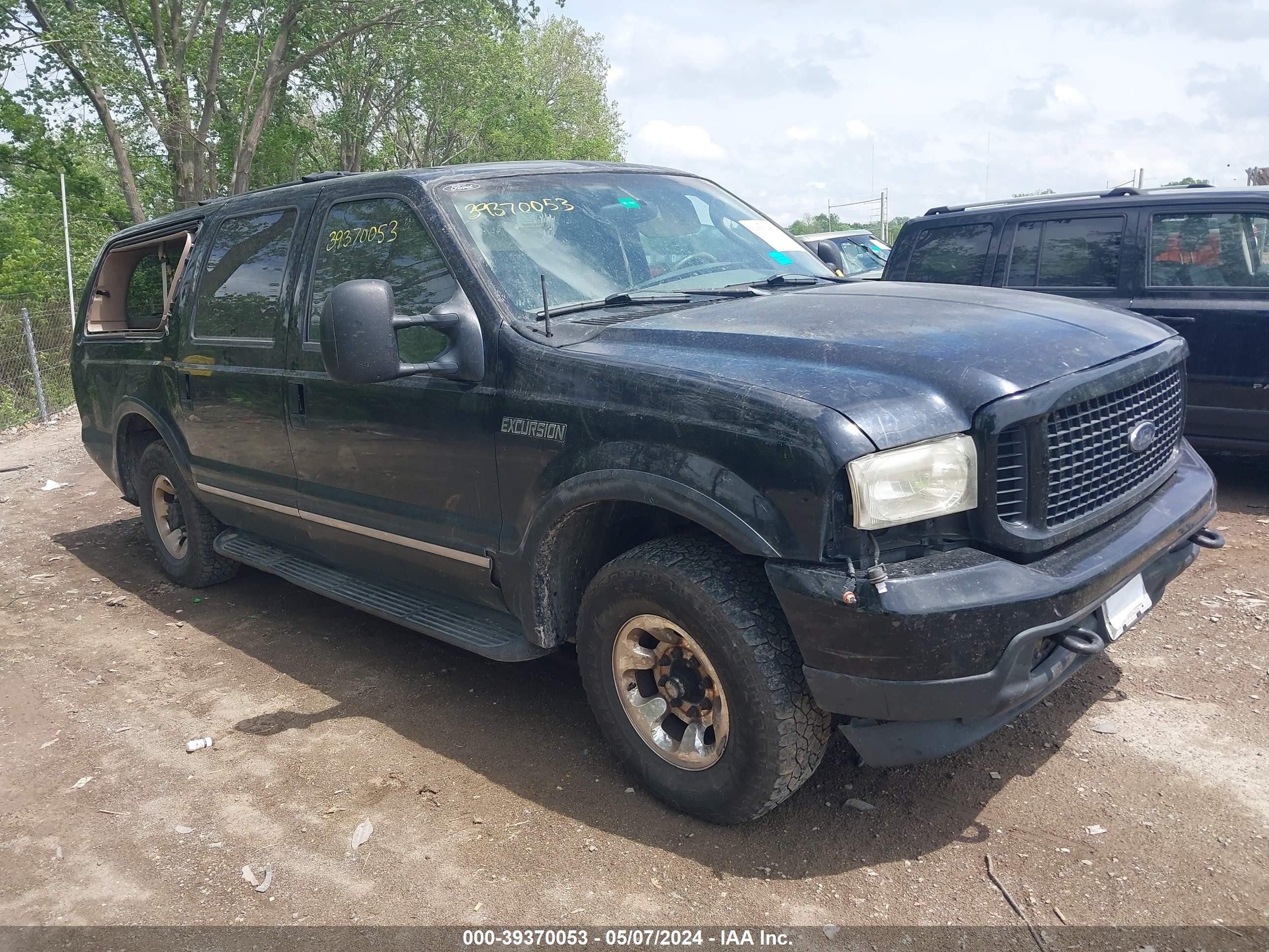 ford excursion 2004 1fmnu42s04ea06806