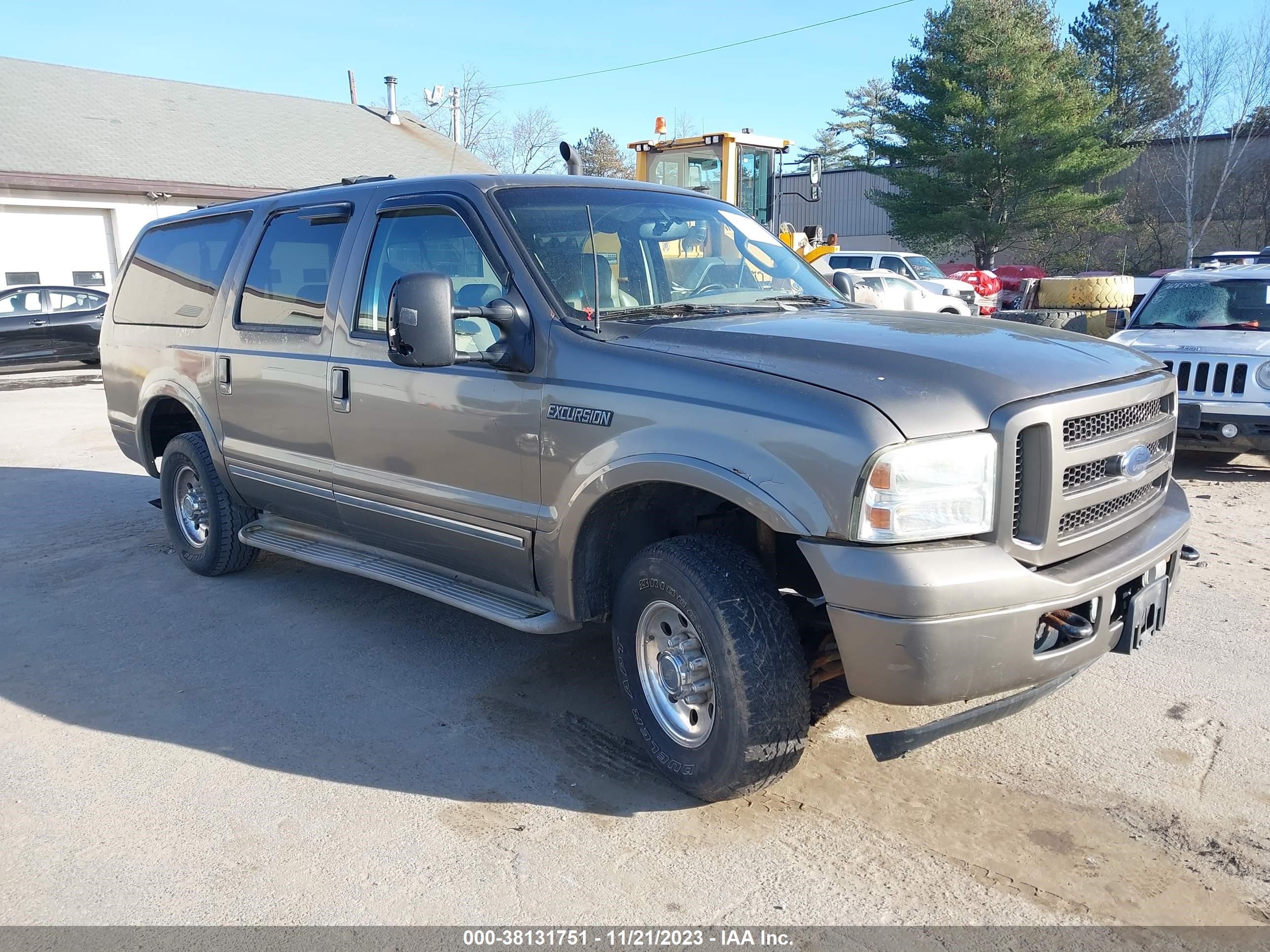 ford excursion 2005 1fmnu43s45ec42438