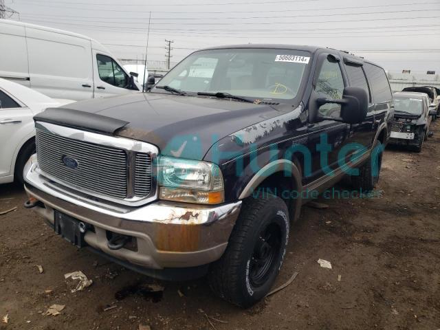 ford excursion 2000 1fmnu43s6yed29035