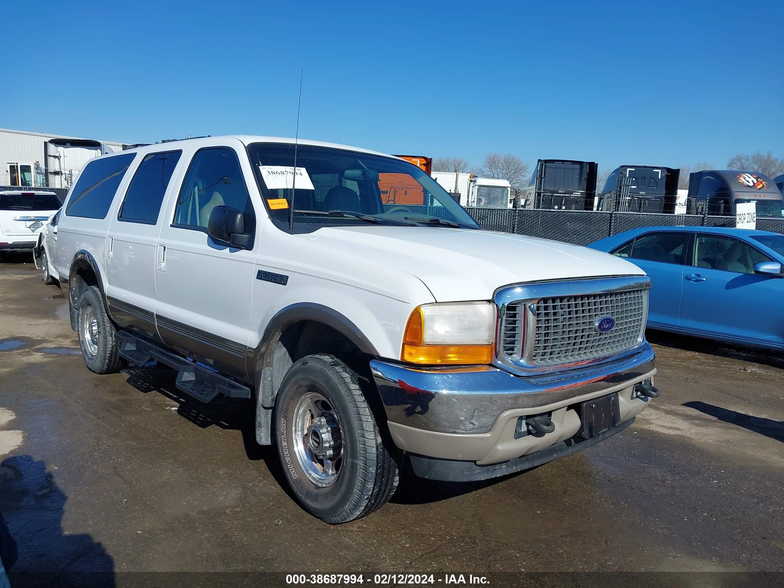 ford excursion 2000 1fmnu43s9yeb99879