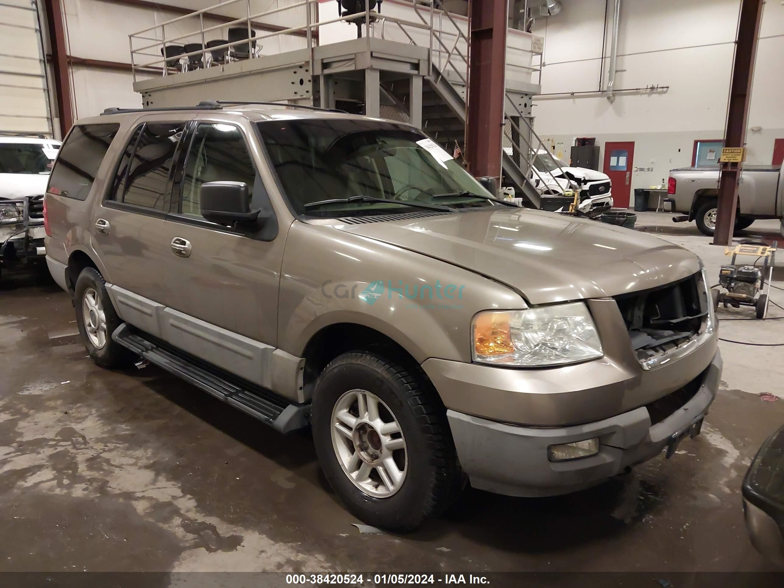 ford expedition 2003 1fmpu16l53lb45429