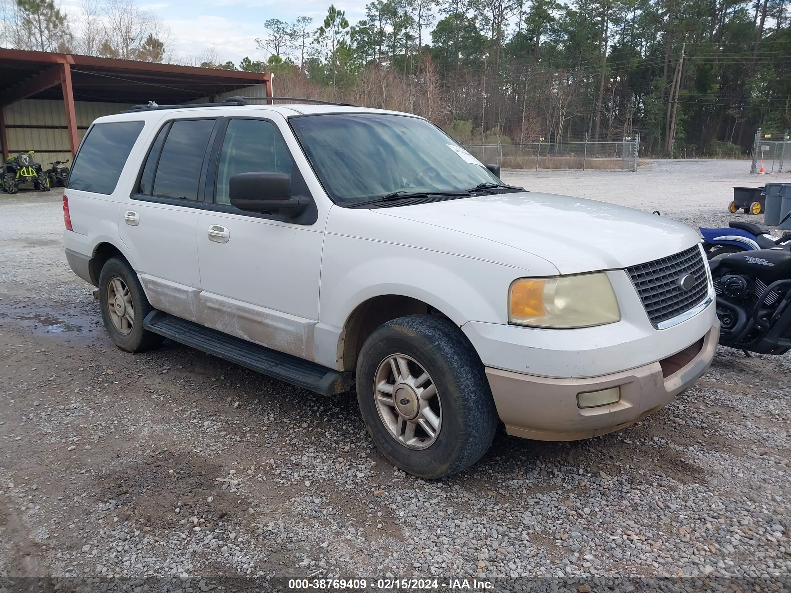 ford expedition 2003 1fmru15w33lc10783