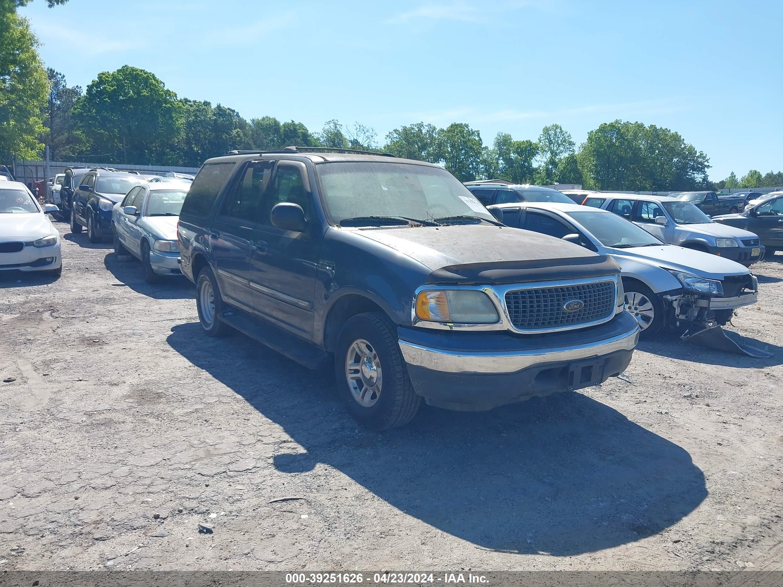 ford expedition 2002 1fmru15wx2la28058