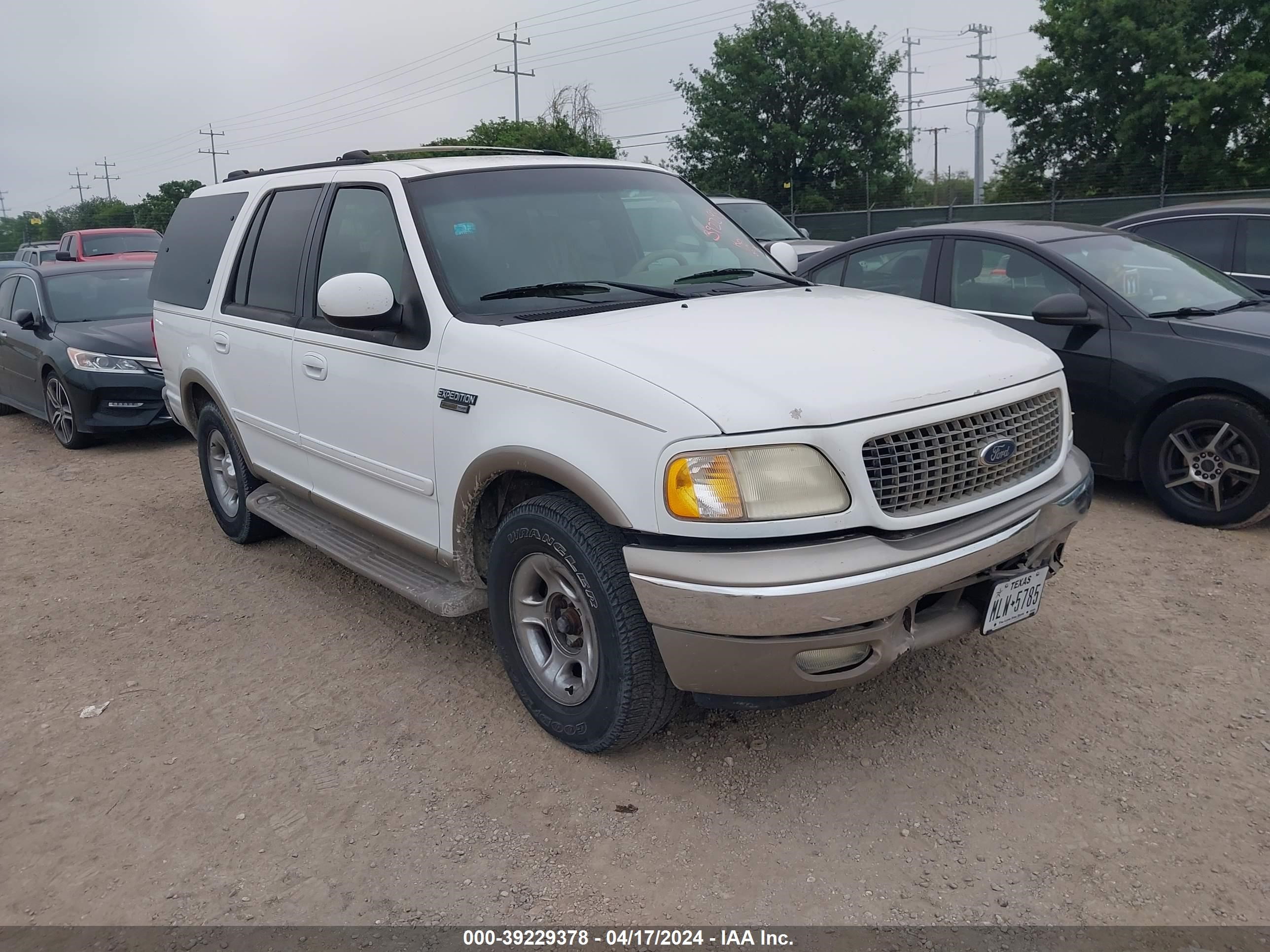 ford expedition 2001 1fmru17wx1la96405
