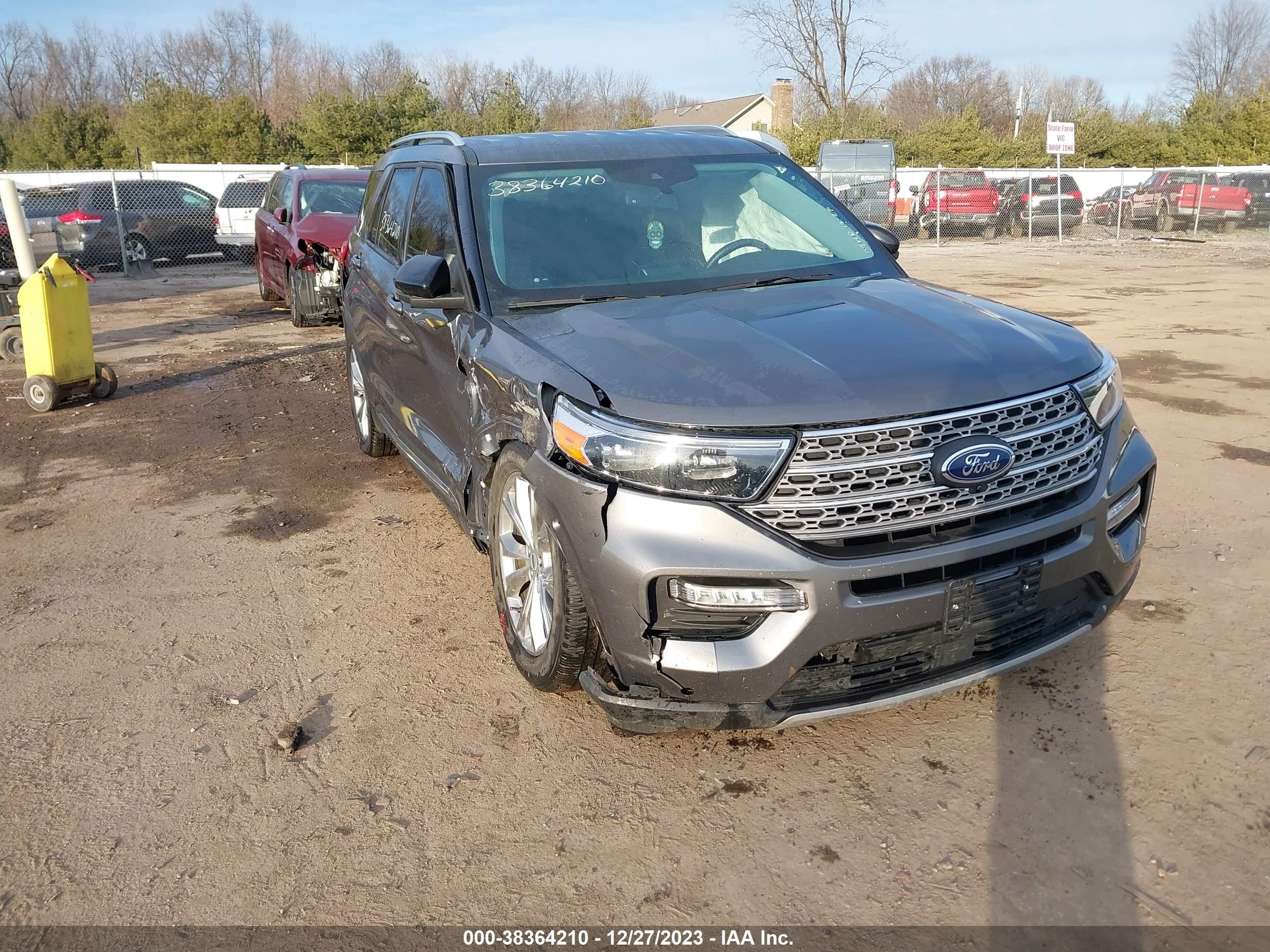 ford explorer 2021 1fmsk7fh5mgb55225