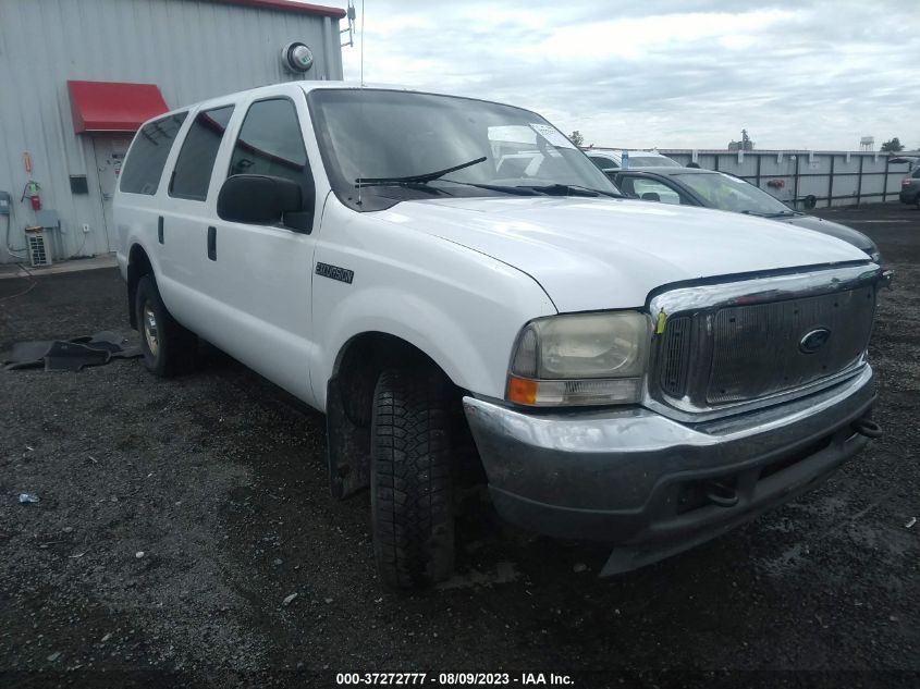 ford excursion 2004 1fmsu41p24ec04481