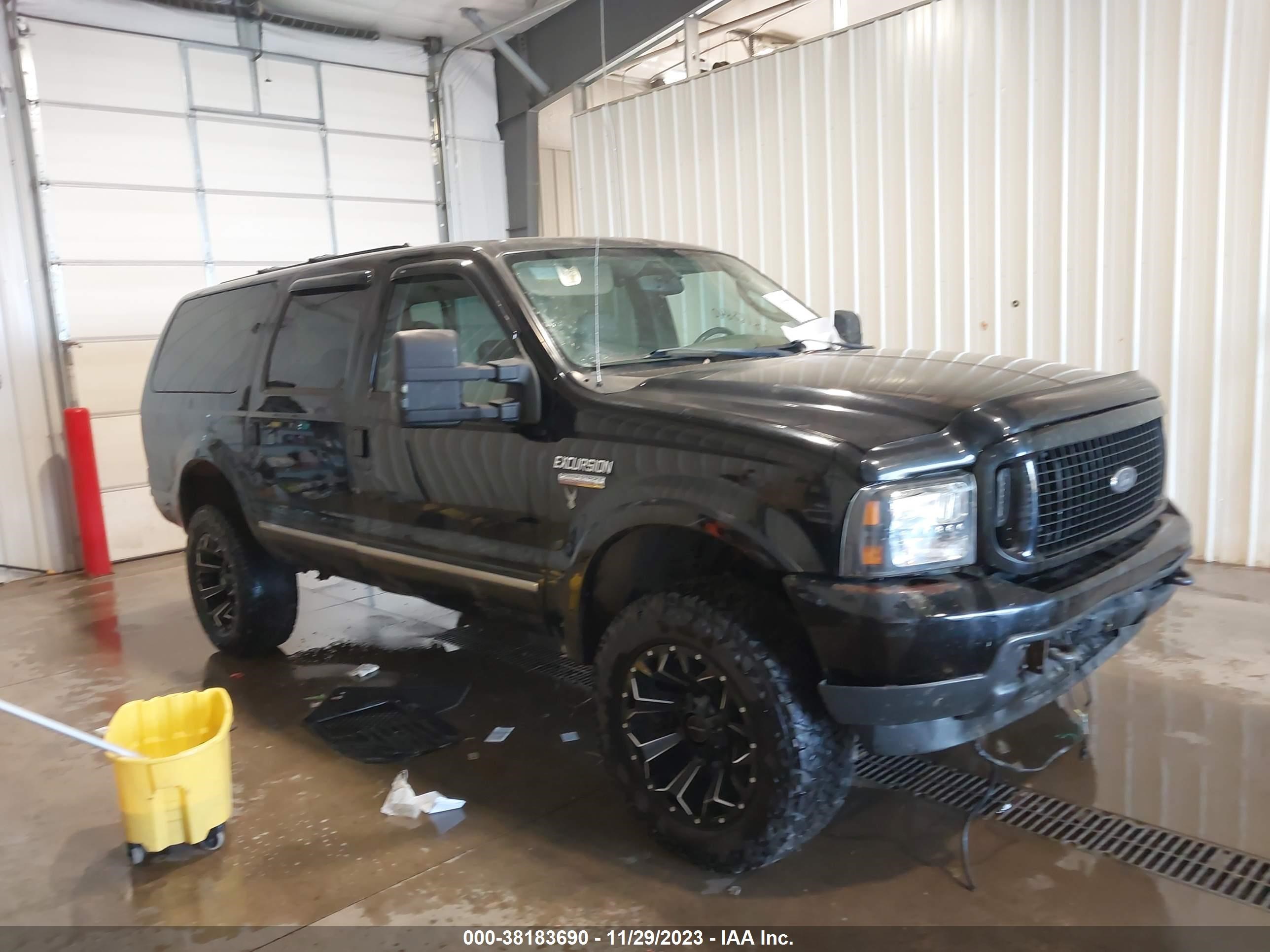 ford excursion 2004 1fmsu43p34ed08233