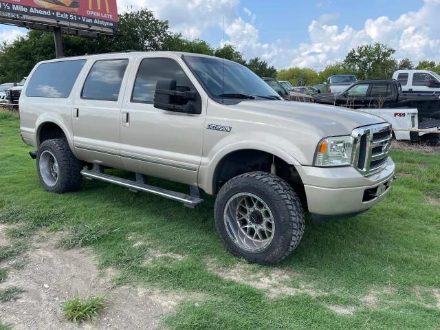 ford excursion 2005 1fmsu43p45ed43316