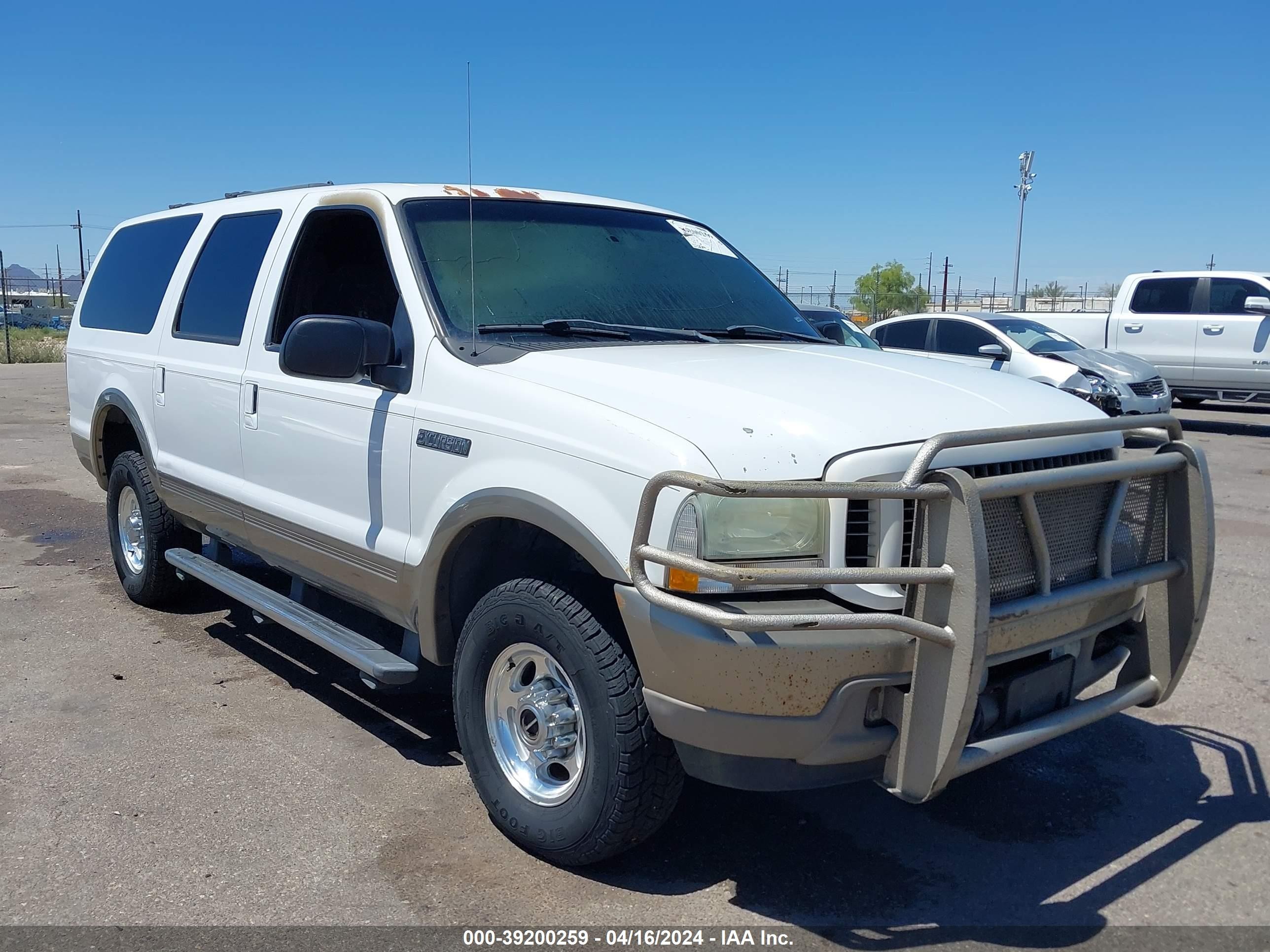 ford excursion 2004 1fmsu45p64ec74723