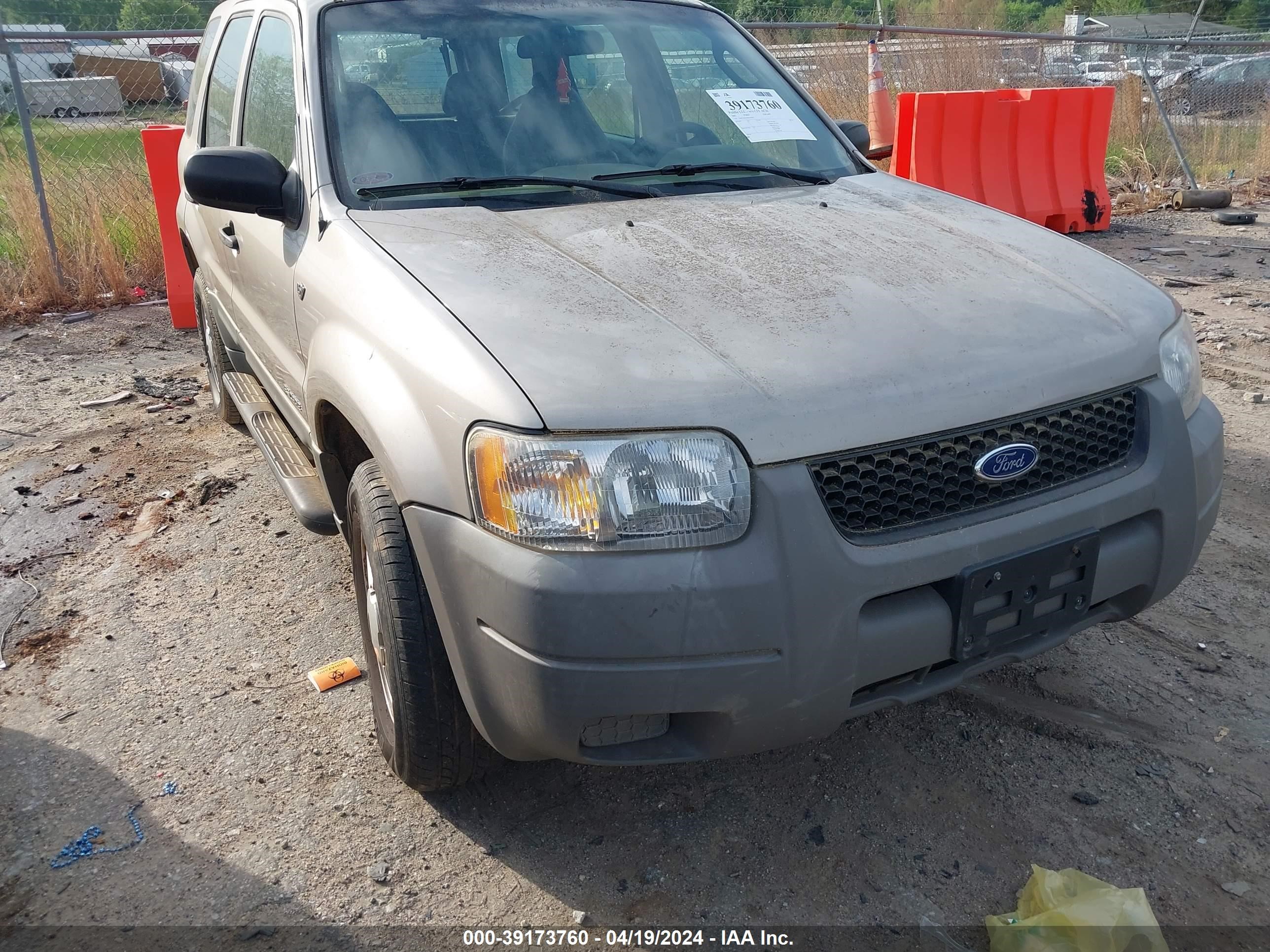 ford escape 2001 1fmyu01191ka74436