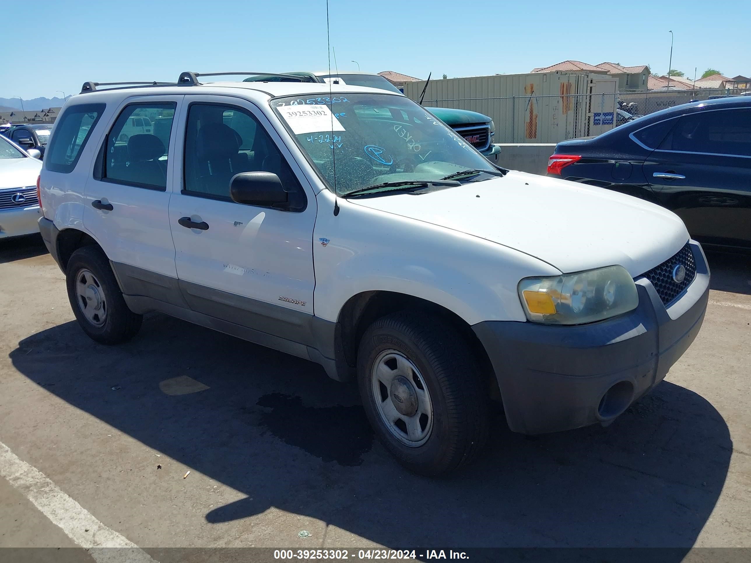 ford escape 2002 1fmyu02172kc21255