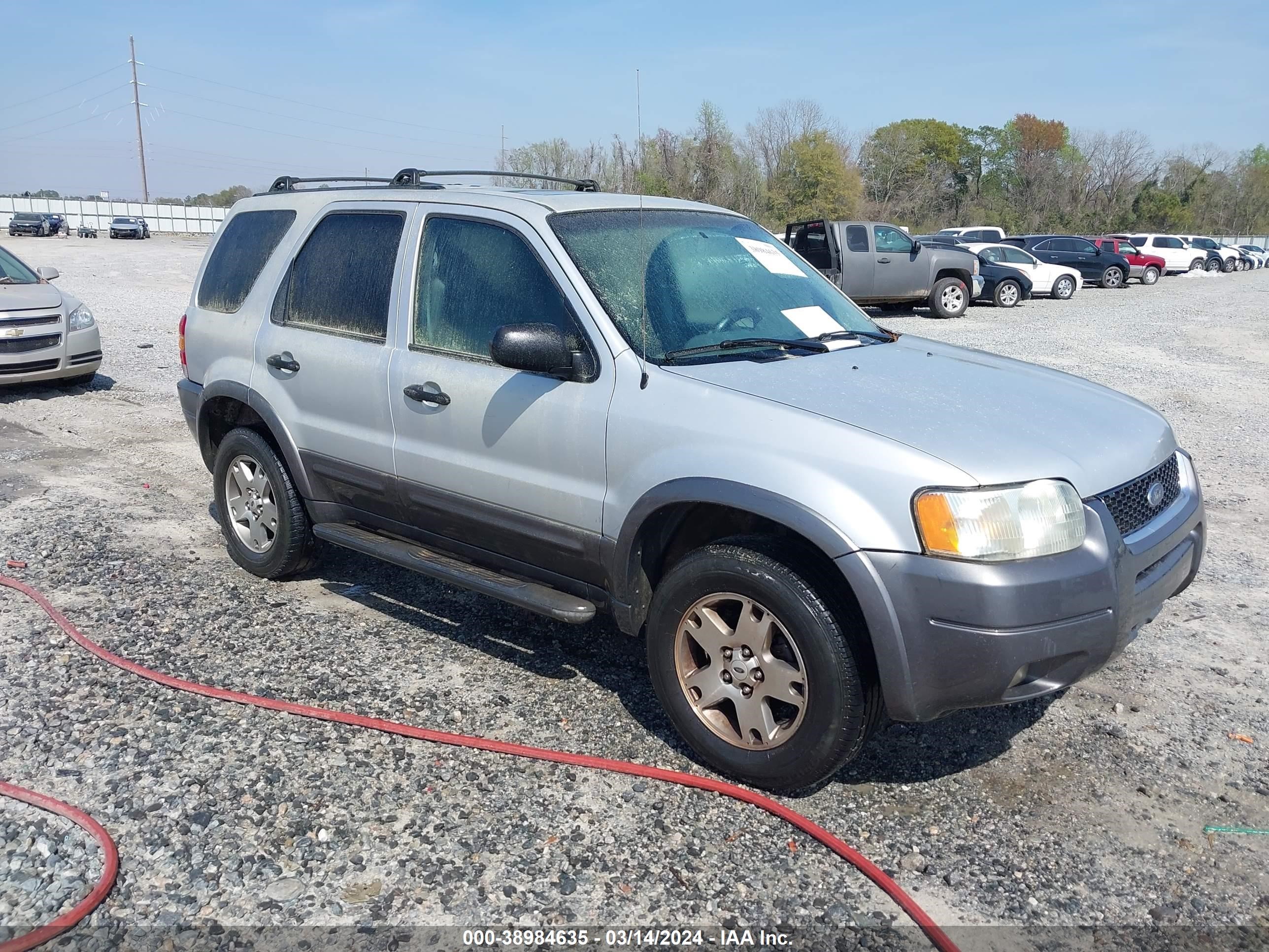 ford escape 2003 1fmyu03103ka51286