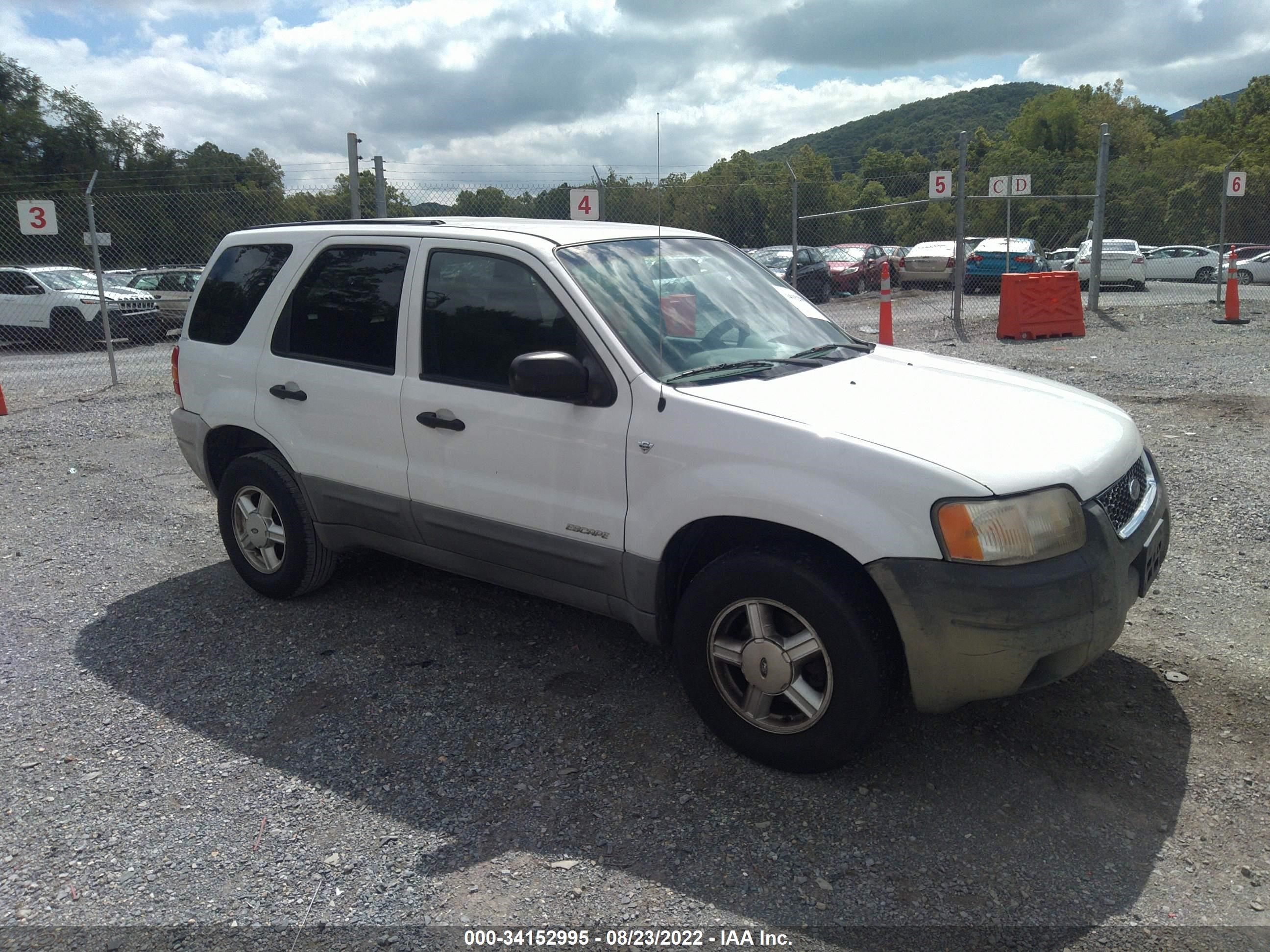 ford escape 2001 1fmyu03121kb61348