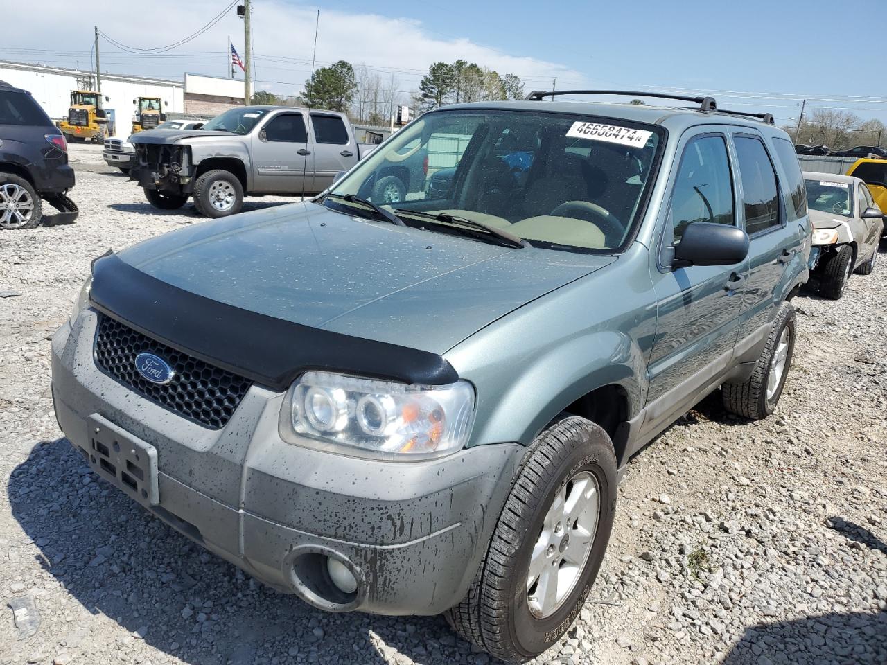 ford escape 2007 1fmyu03127ka85347