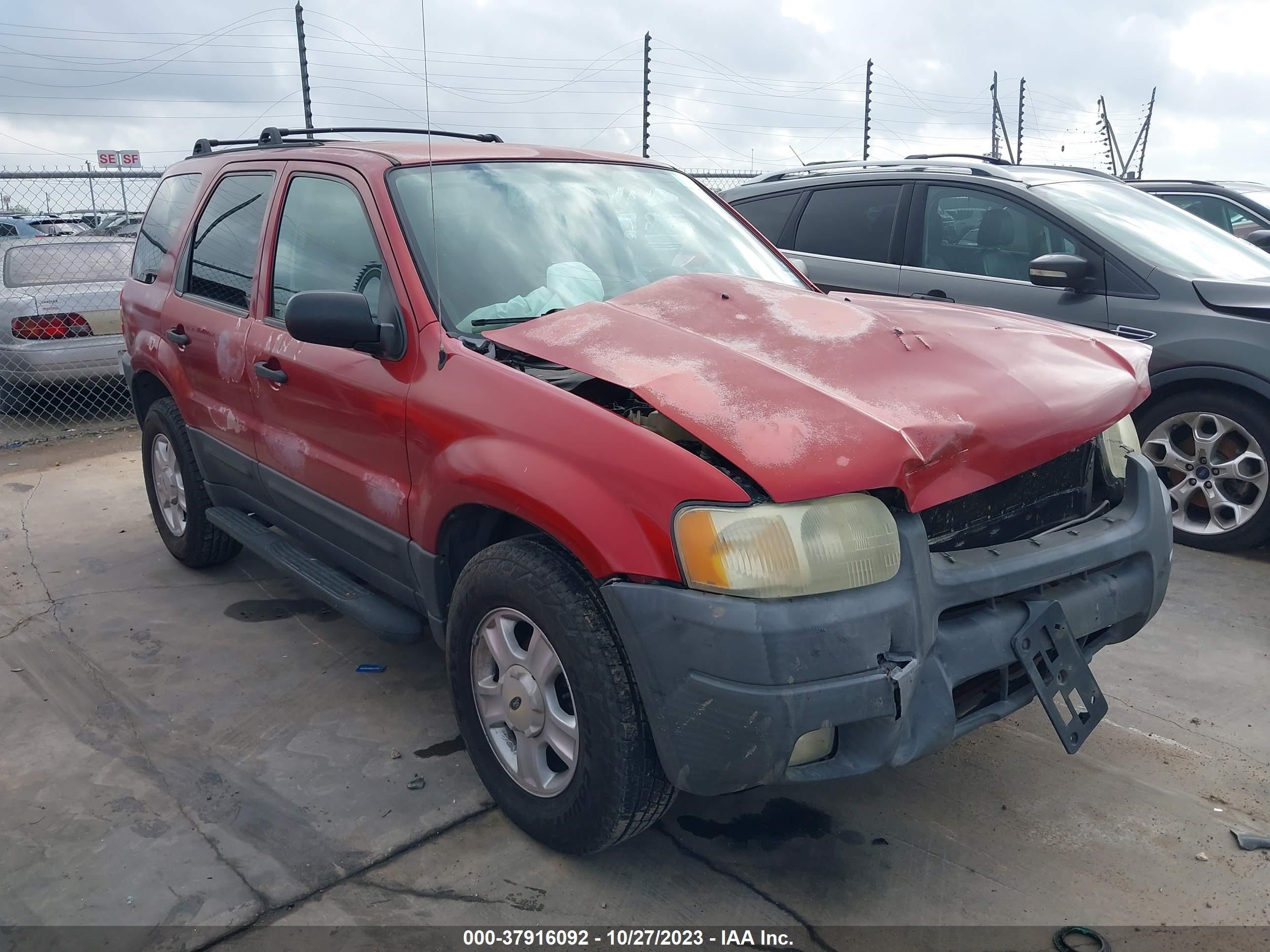 ford escape 2003 1fmyu03133kd99843