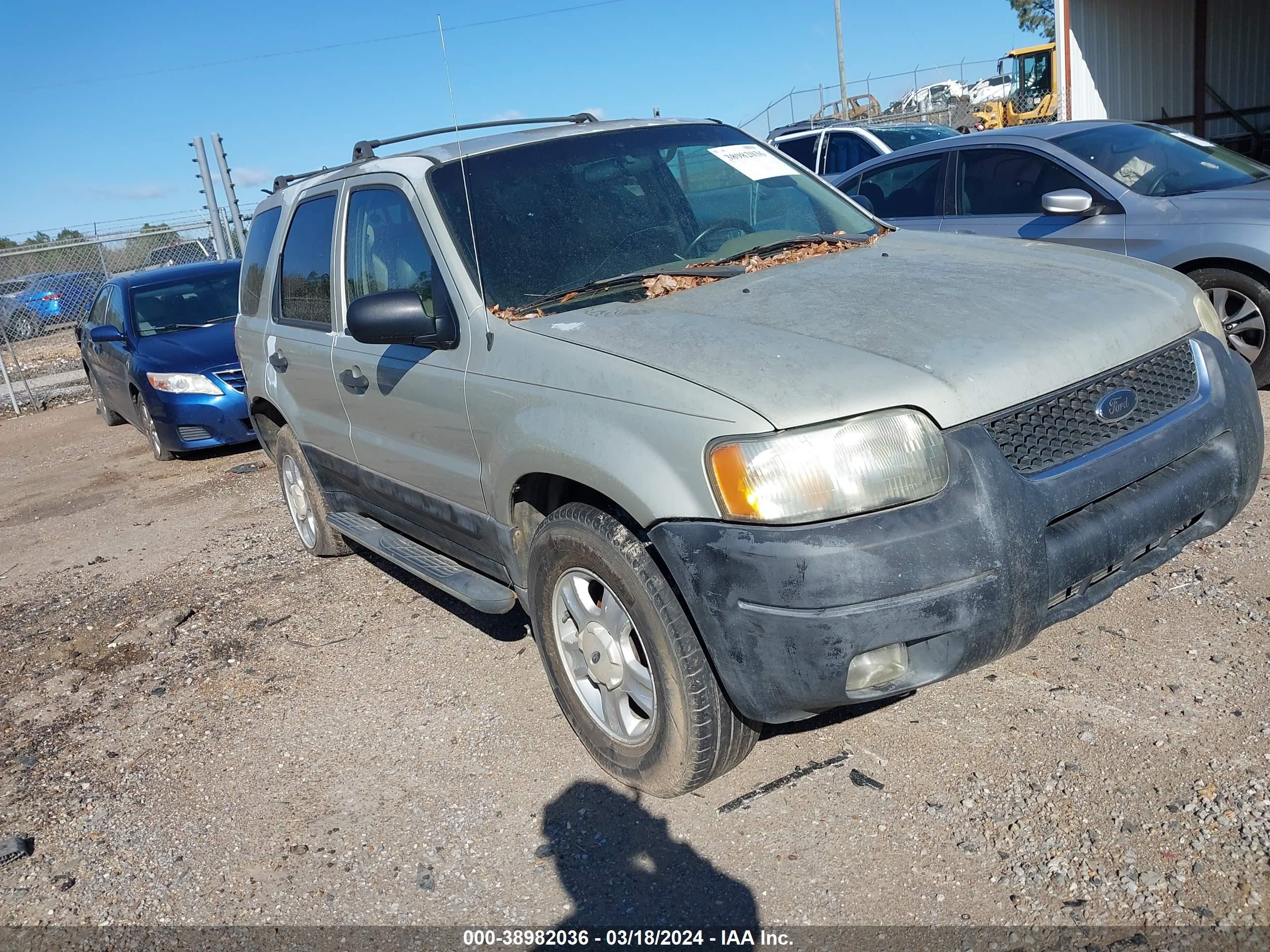 ford escape 2003 1fmyu03143ka32465