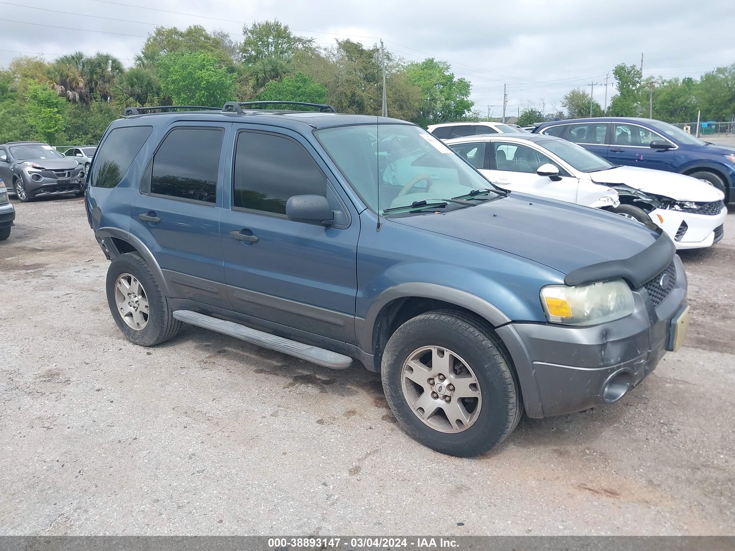 ford escape 2005 1fmyu03155kd14939