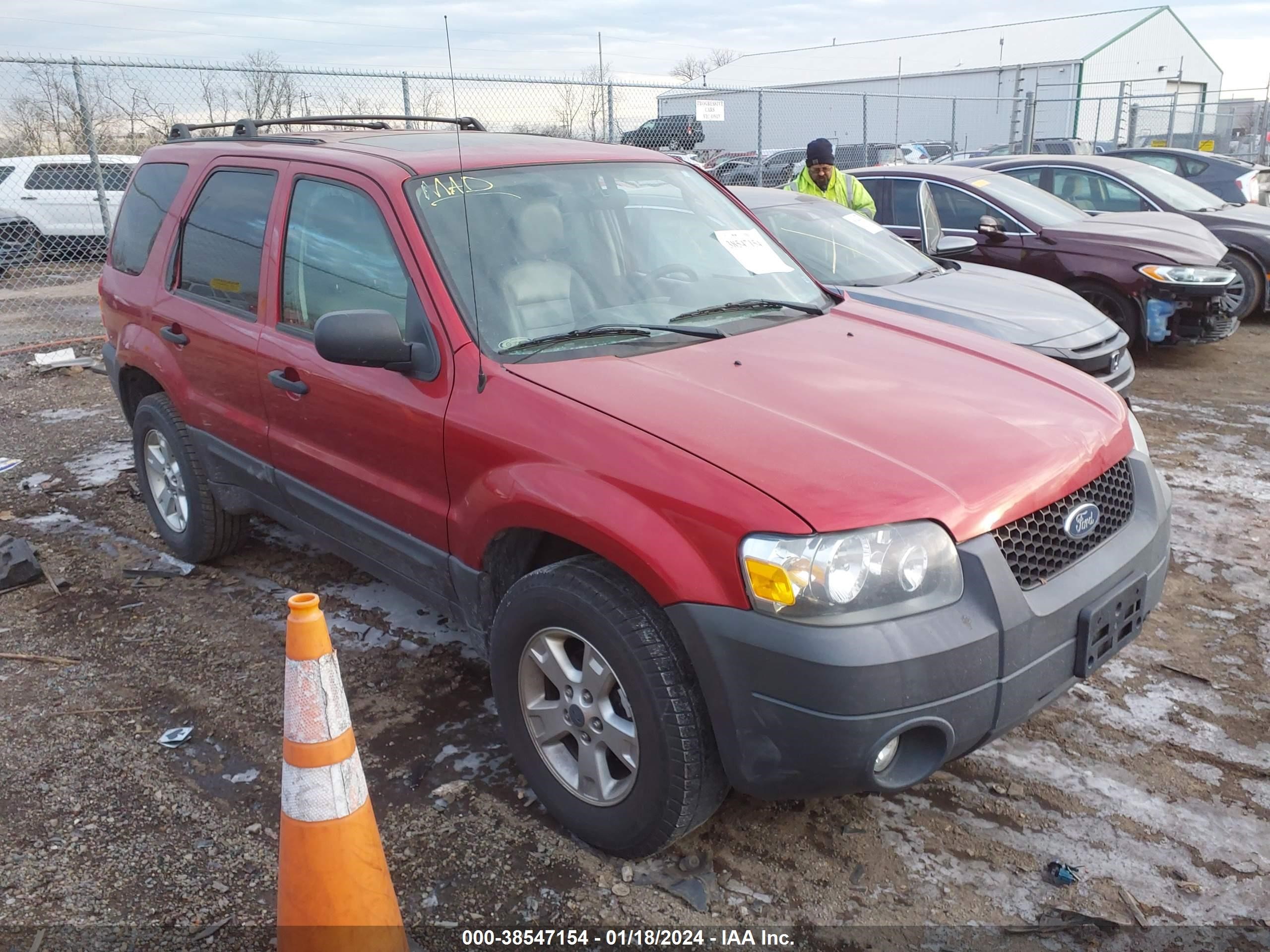 ford escape 2007 1fmyu03157ka61379