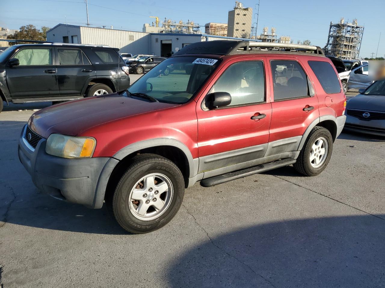 ford escape 2003 1fmyu03163kb81136