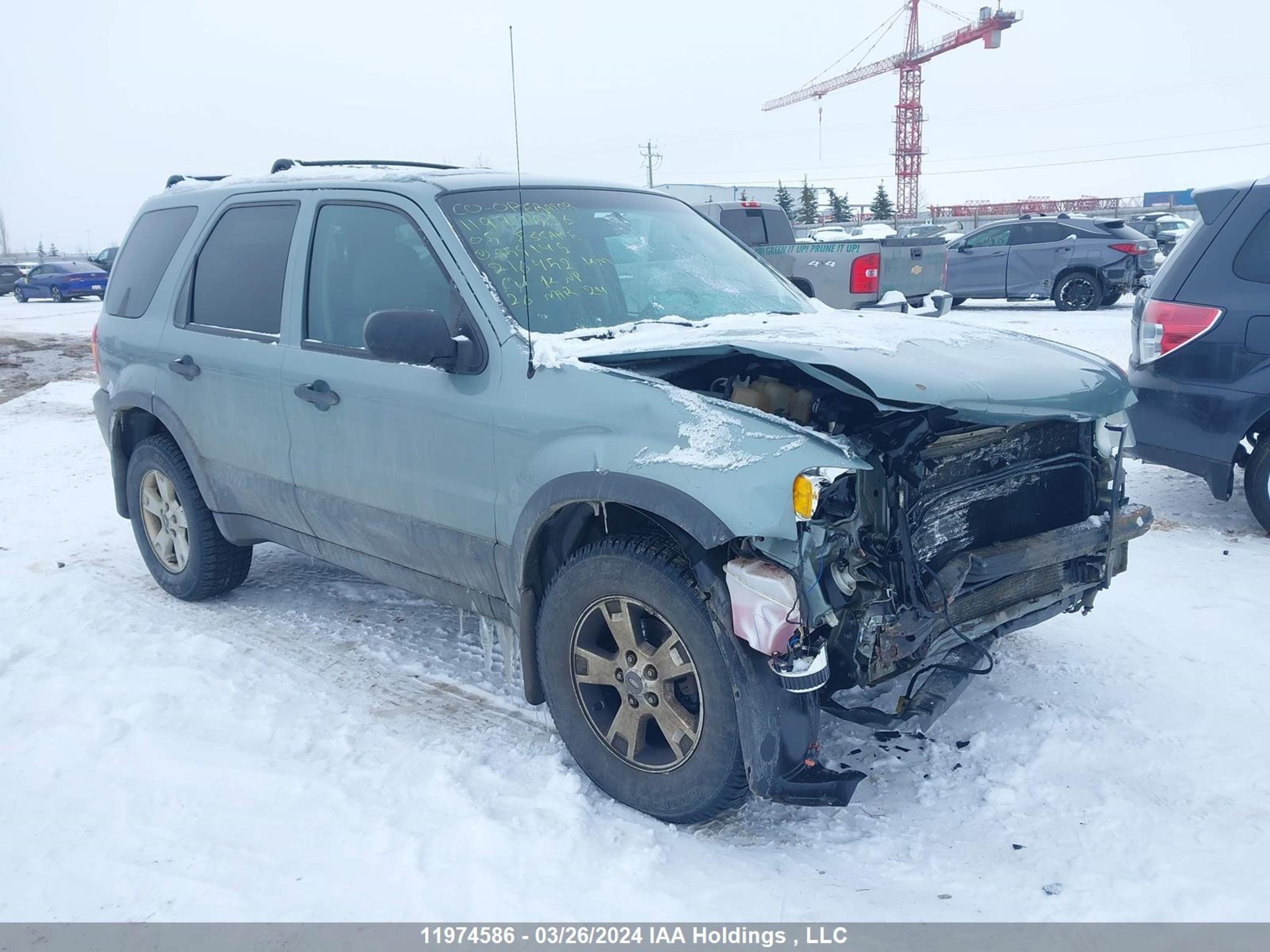 ford escape 2005 1fmyu03175ka59145