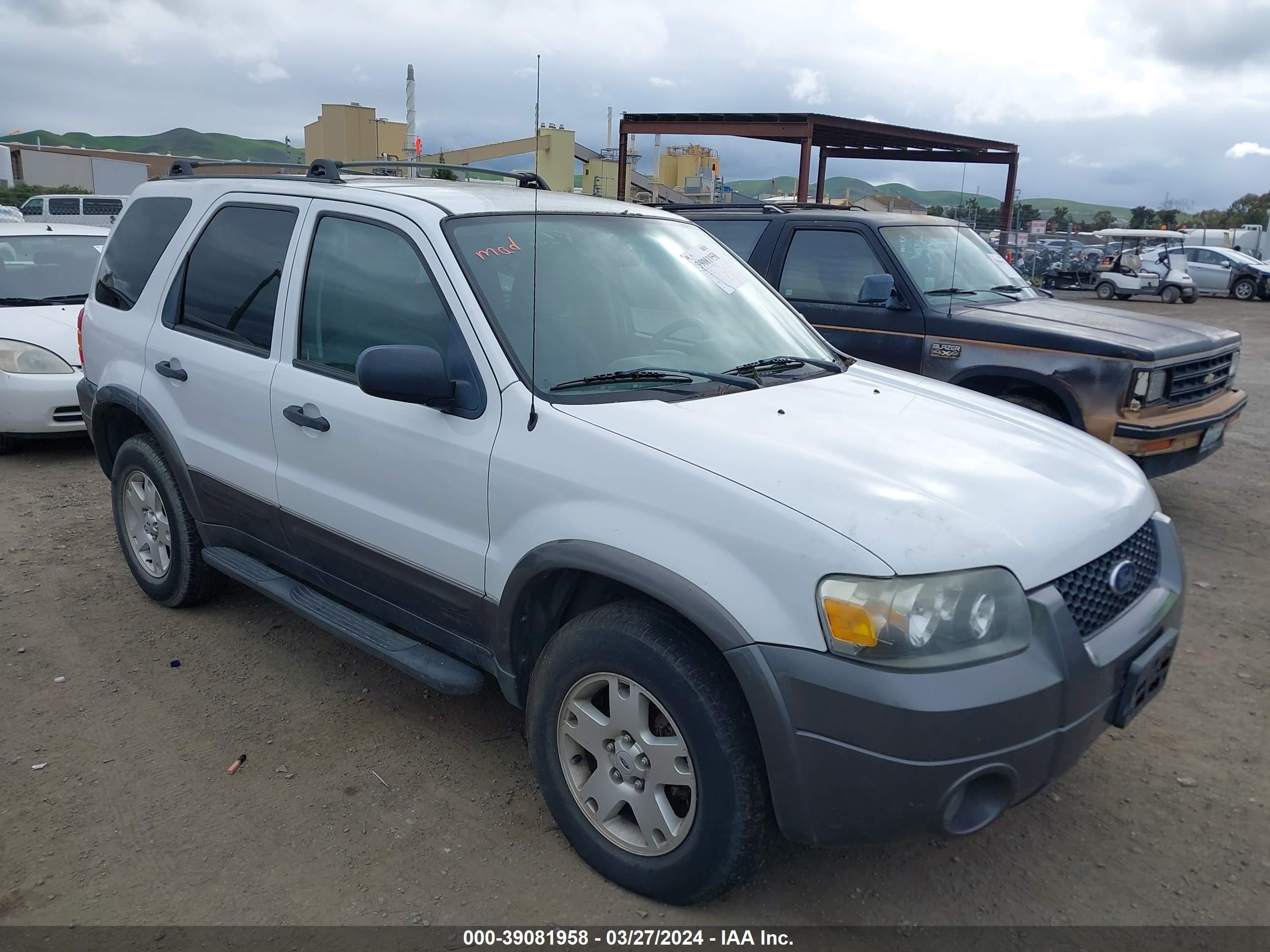 ford escape 2006 1fmyu03176ka38264