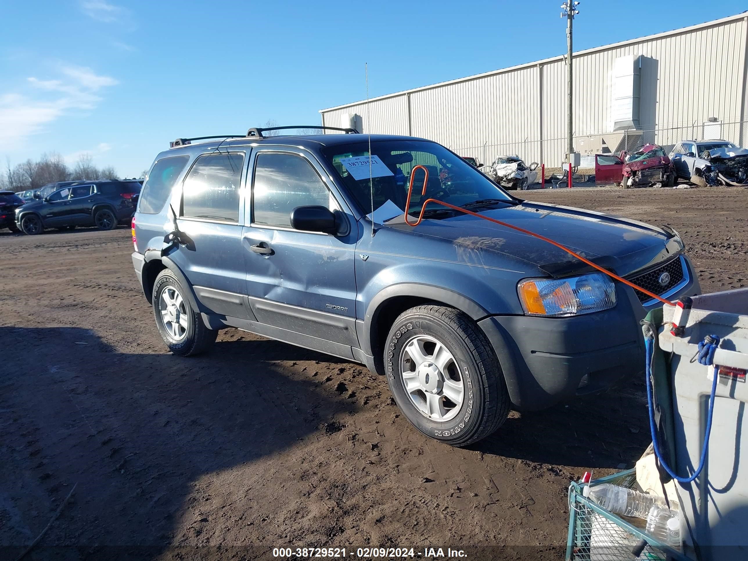 ford escape 2001 1fmyu04151kc43881