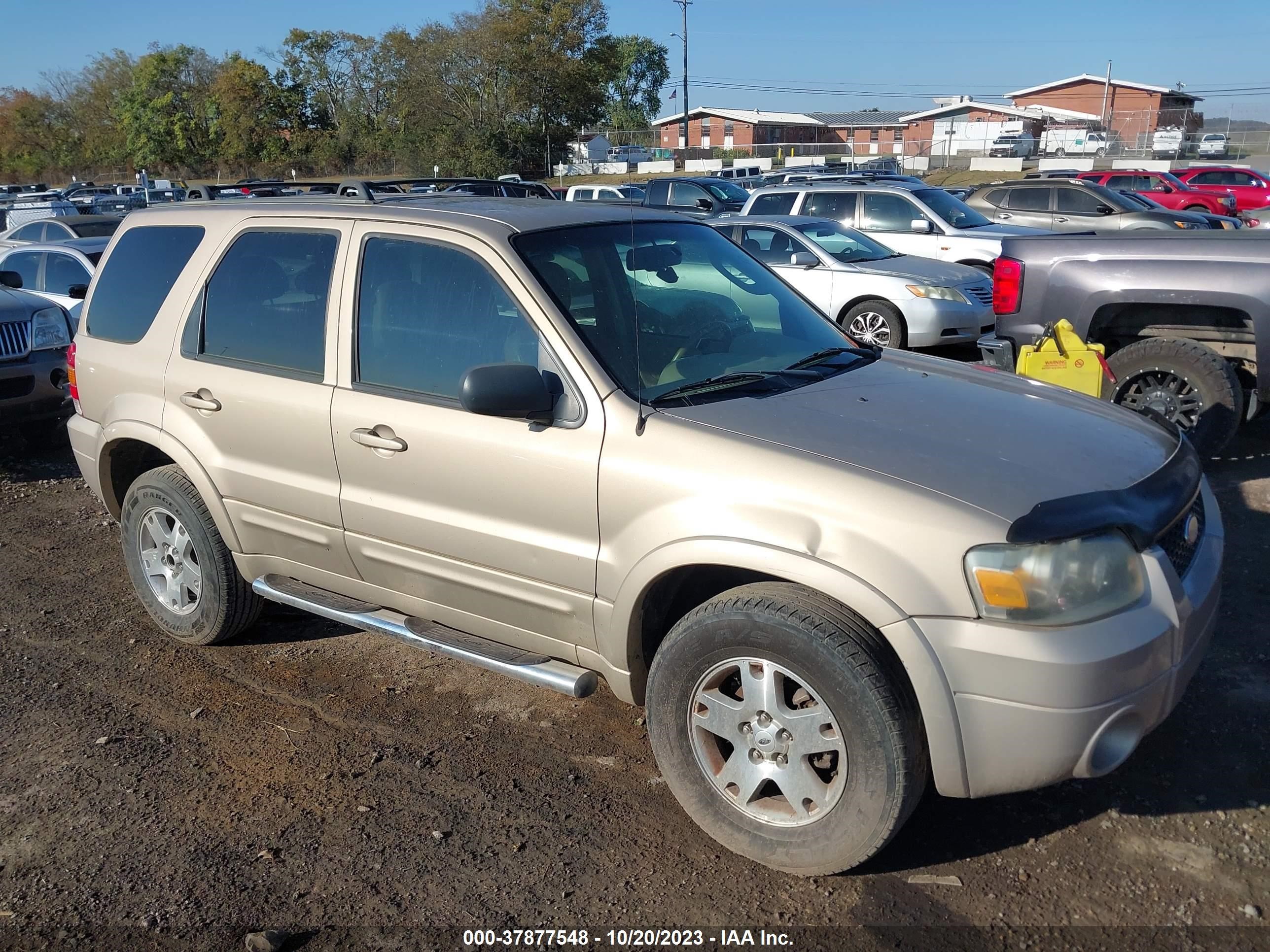 ford escape 2007 1fmyu04177ka13834