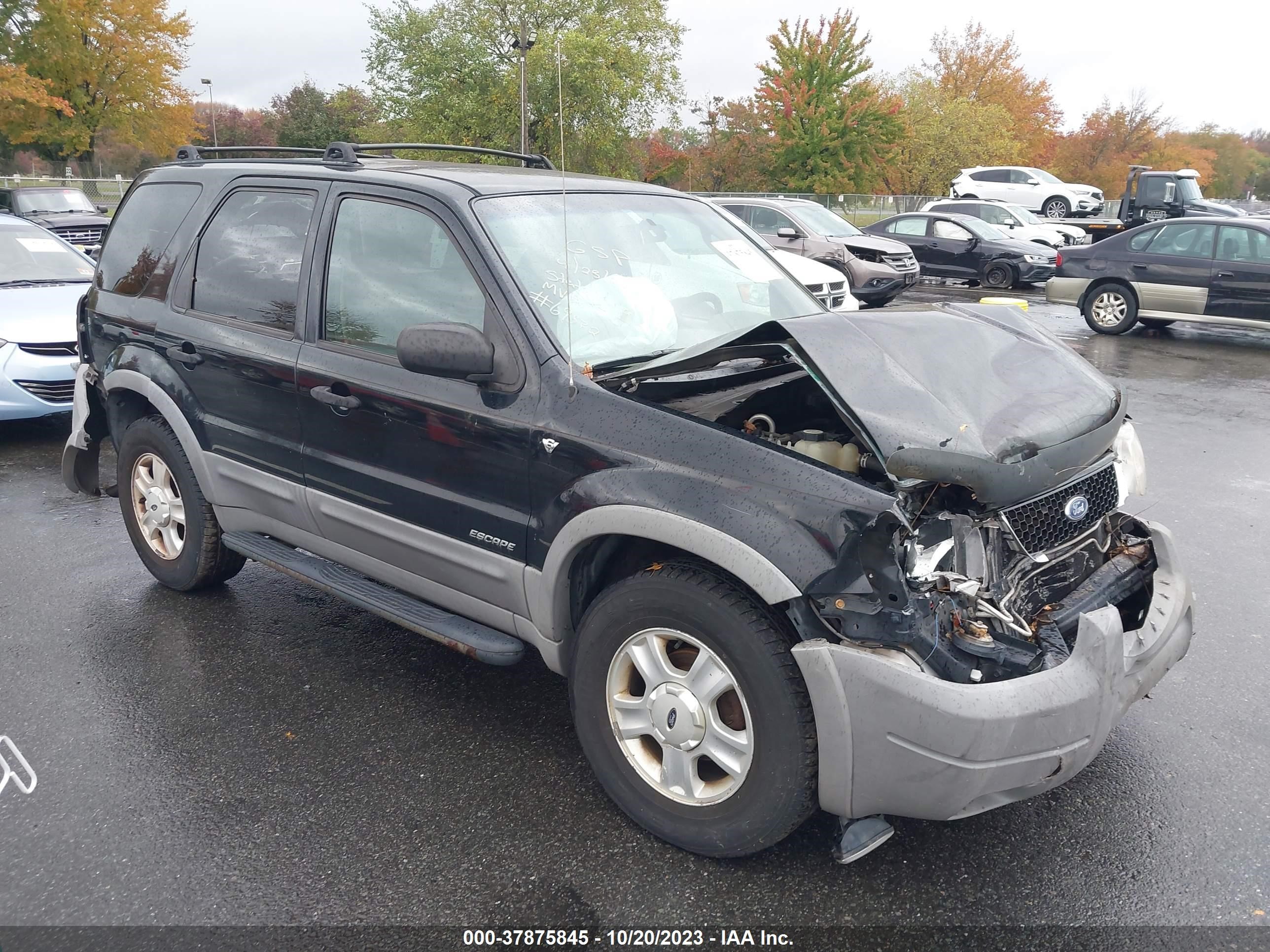 ford escape 2001 1fmyu04191kf60854