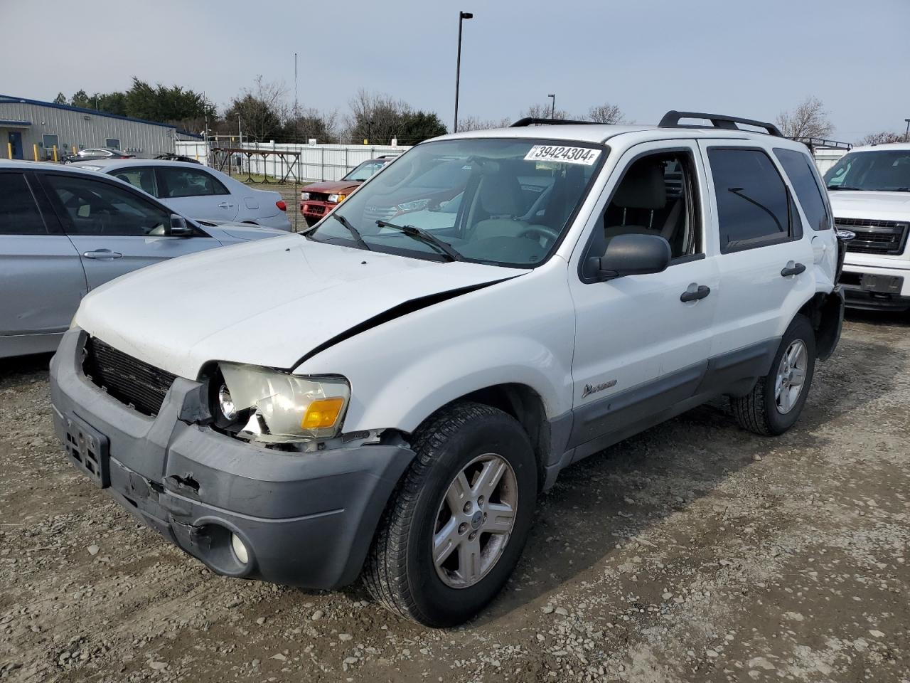 ford escape 2007 1fmyu49h67kb58960