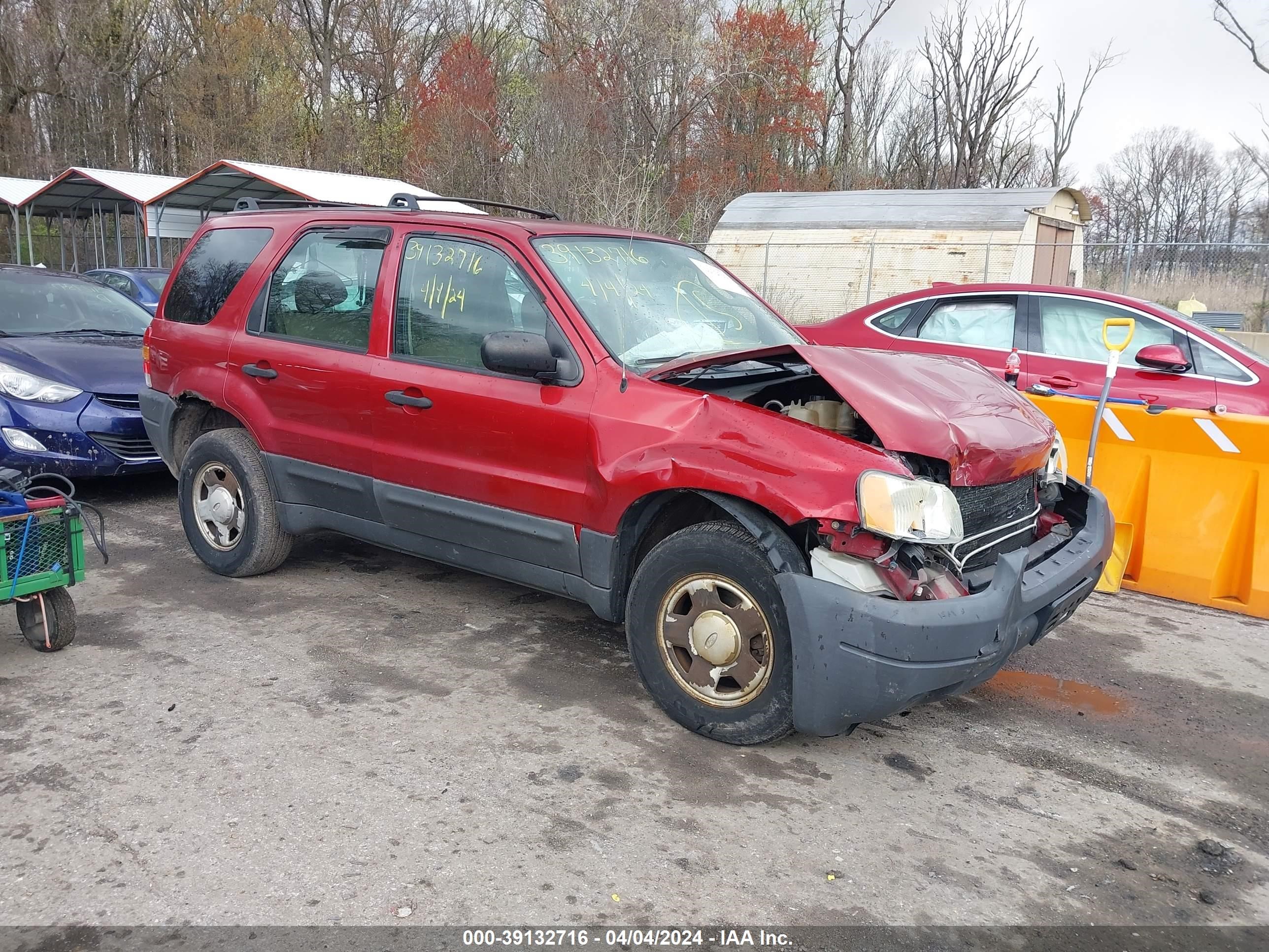 ford escape 2003 1fmyu92113kd48119