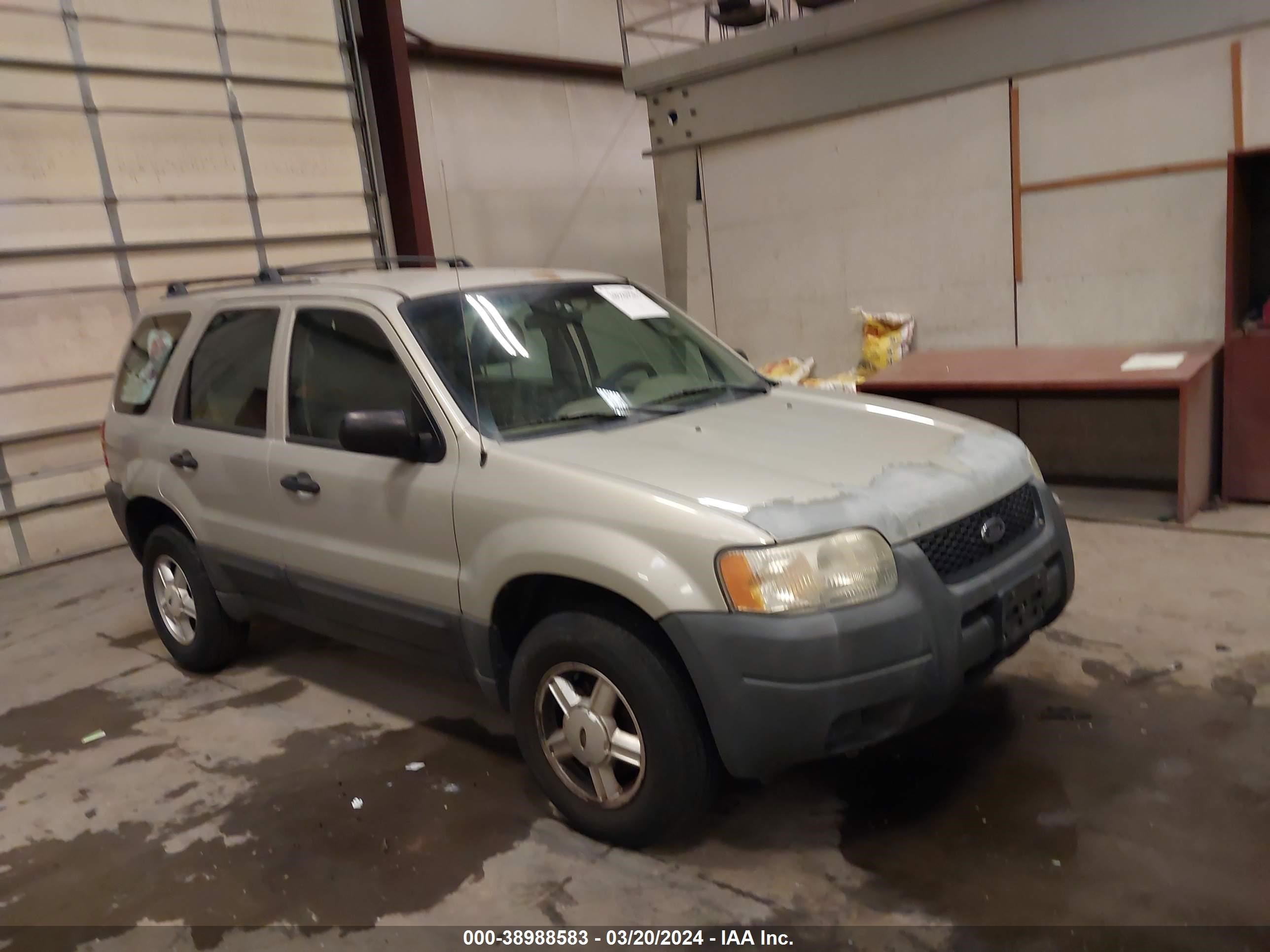 ford escape 2003 1fmyu92163kb59093