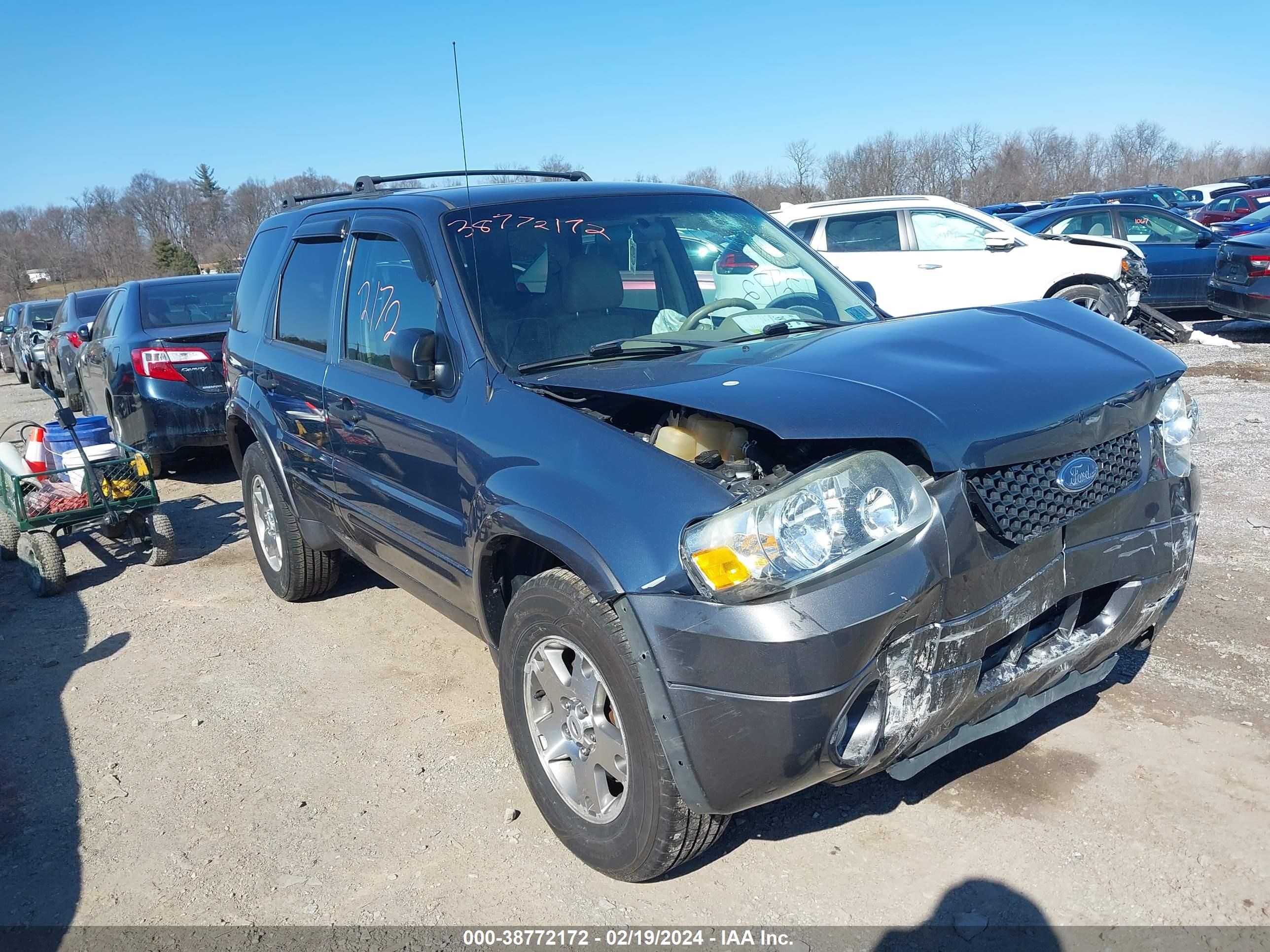 ford escape 2005 1fmyu93125ka63639