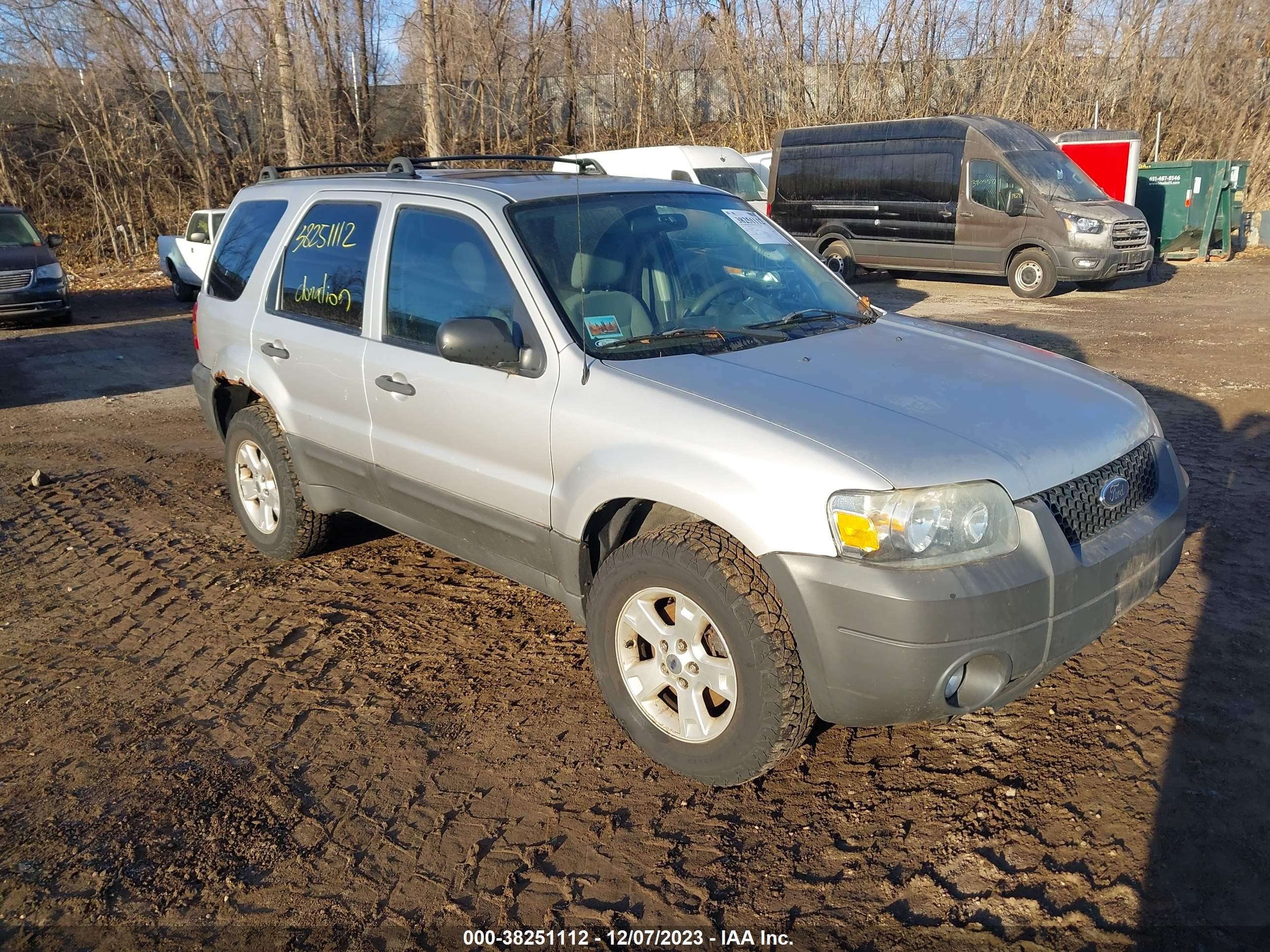 ford escape 2007 1fmyu93177ka05237