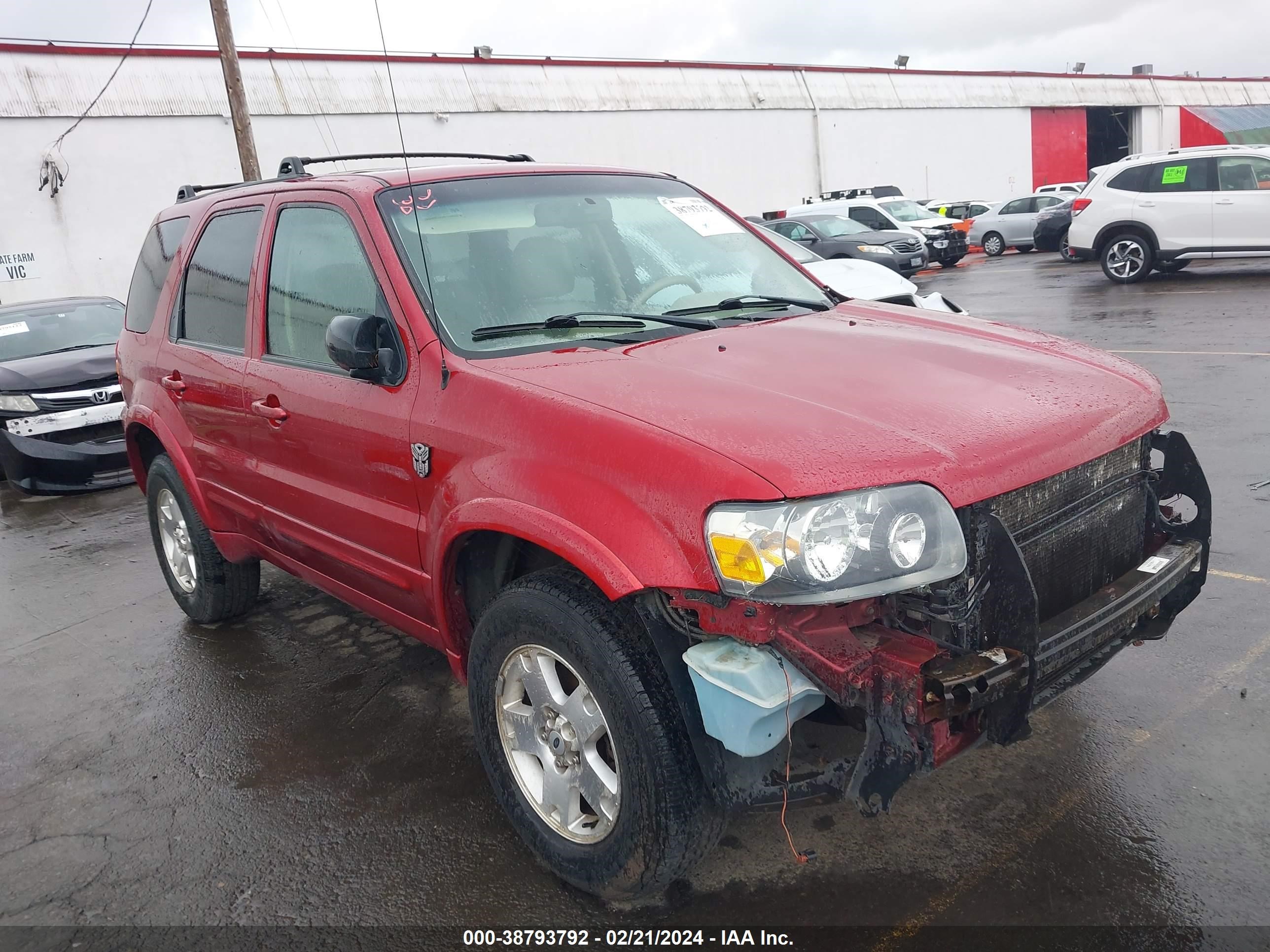 ford escape 2006 1fmyu94106kd34715