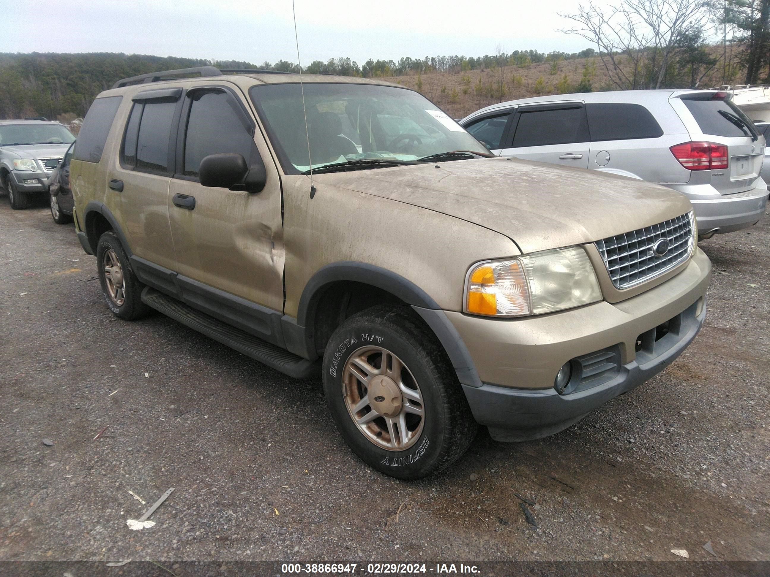 ford explorer 2003 1fmzu63k13ua01825