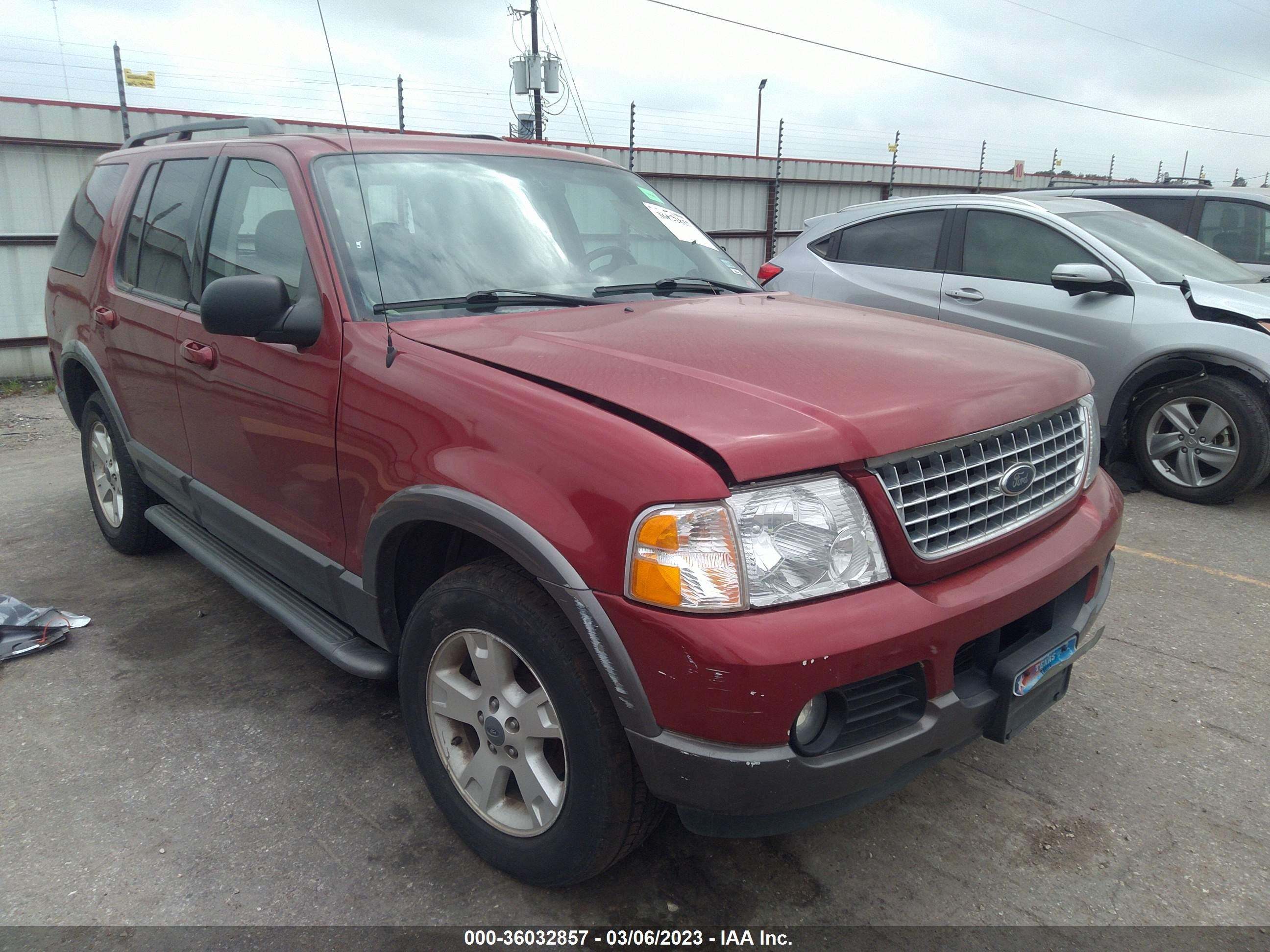 ford explorer 2003 1fmzu63k33uc72286