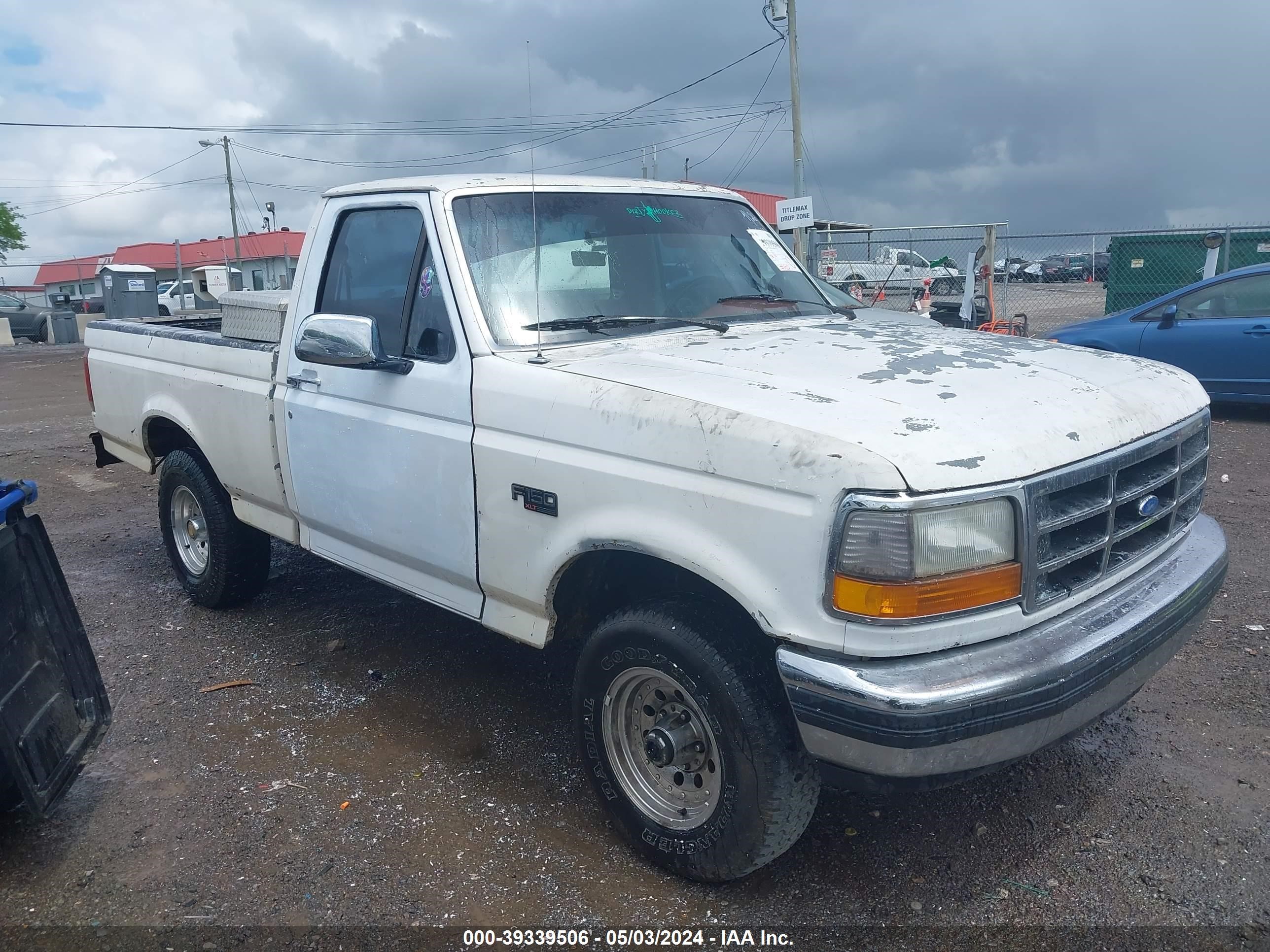 ford f-150 1992 1ft3f14n9nna63138