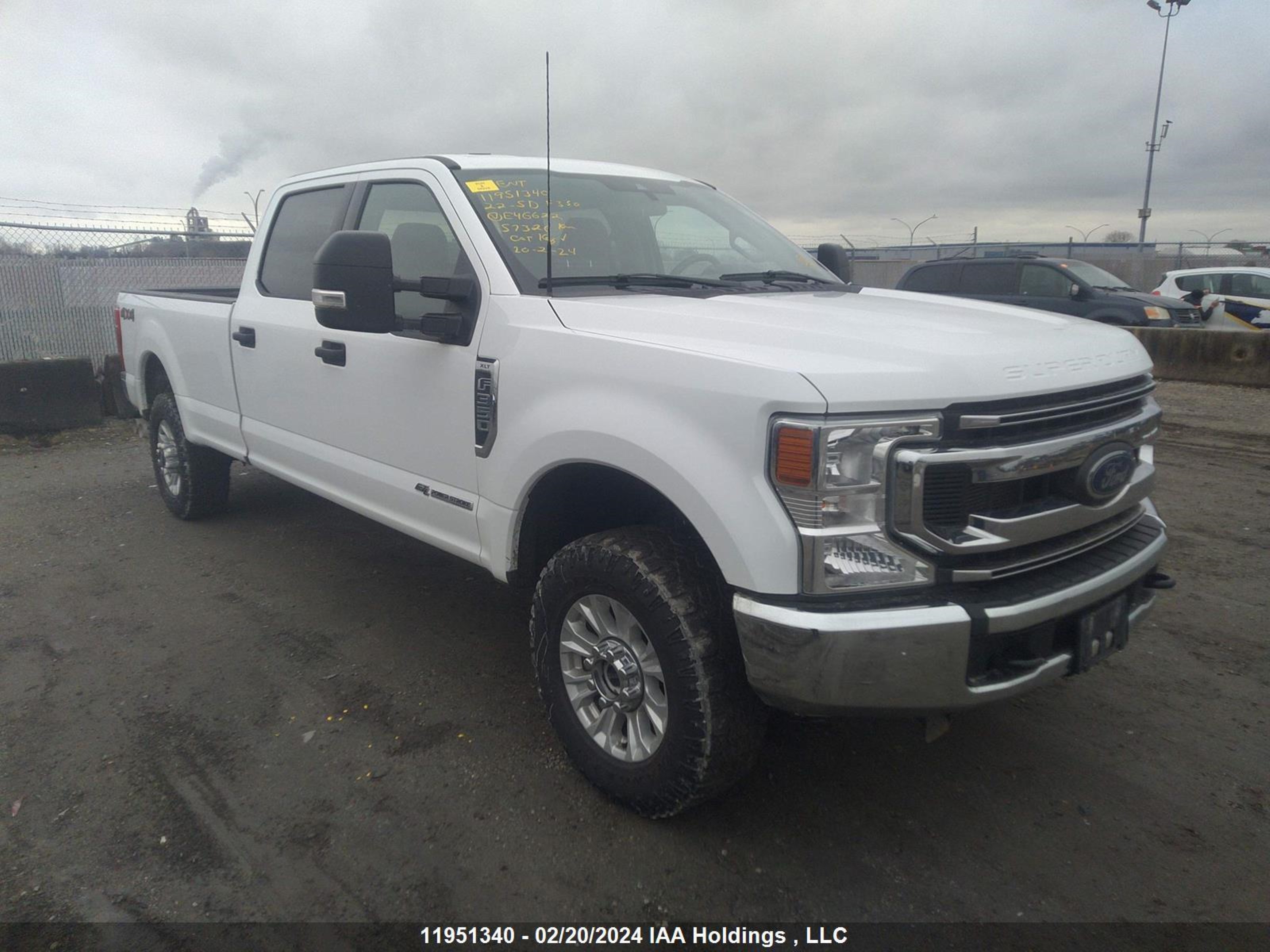 ford f350 2022 1ft8w3bt9nee46622