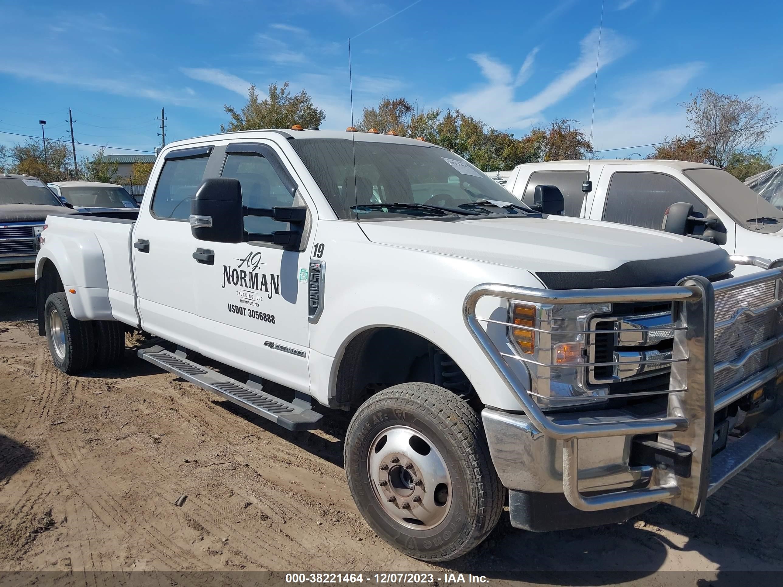 ford f350 2019 1ft8w3dt5kee20544