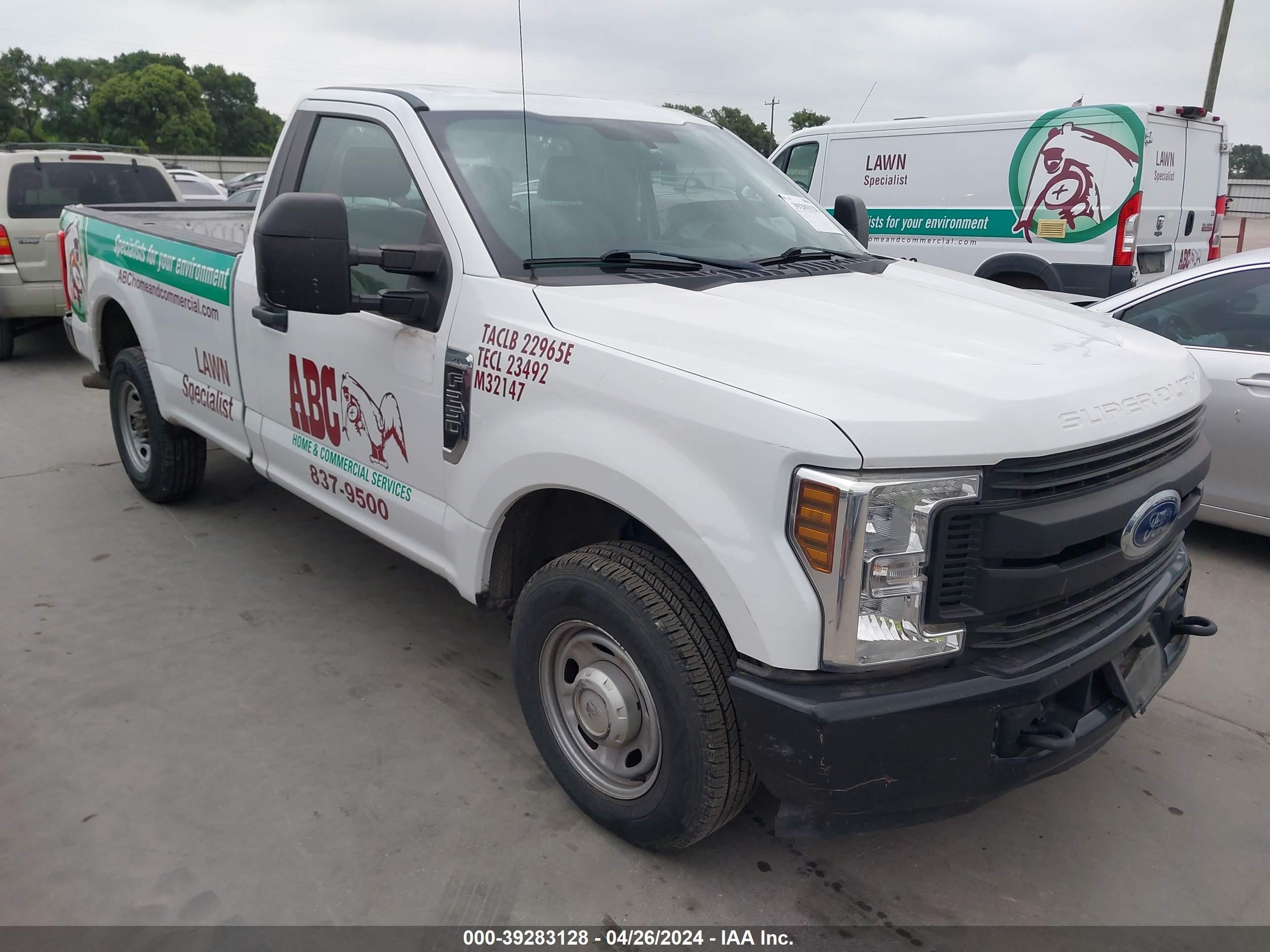 ford f250 2019 1ftbf2a65kec81109