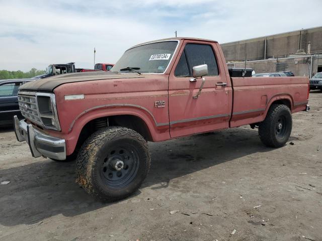 ford f150 1986 1ftcf15n6gna66524